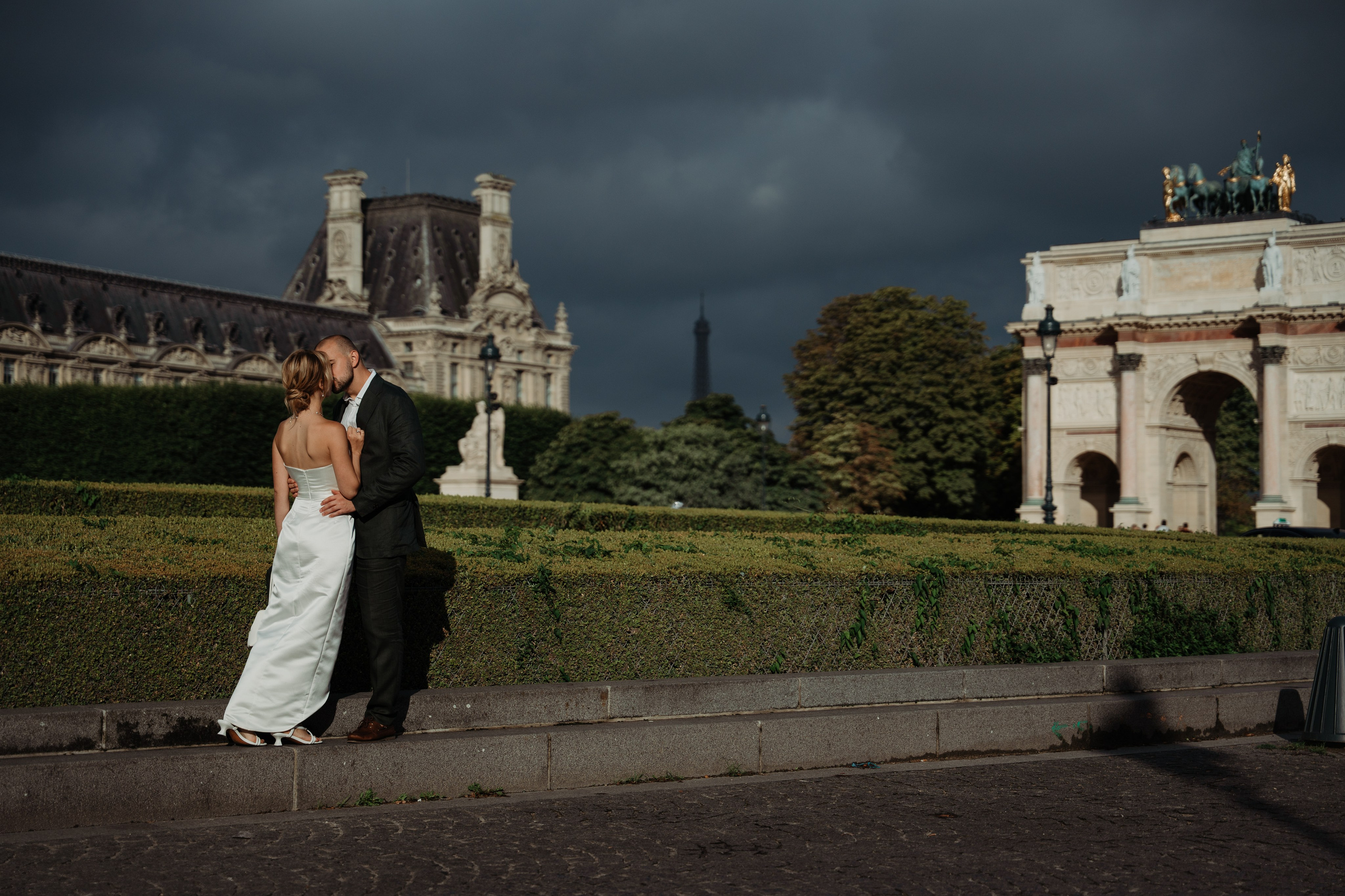 Юля и Саша в Париже. Paris photographer — Polina Osipova