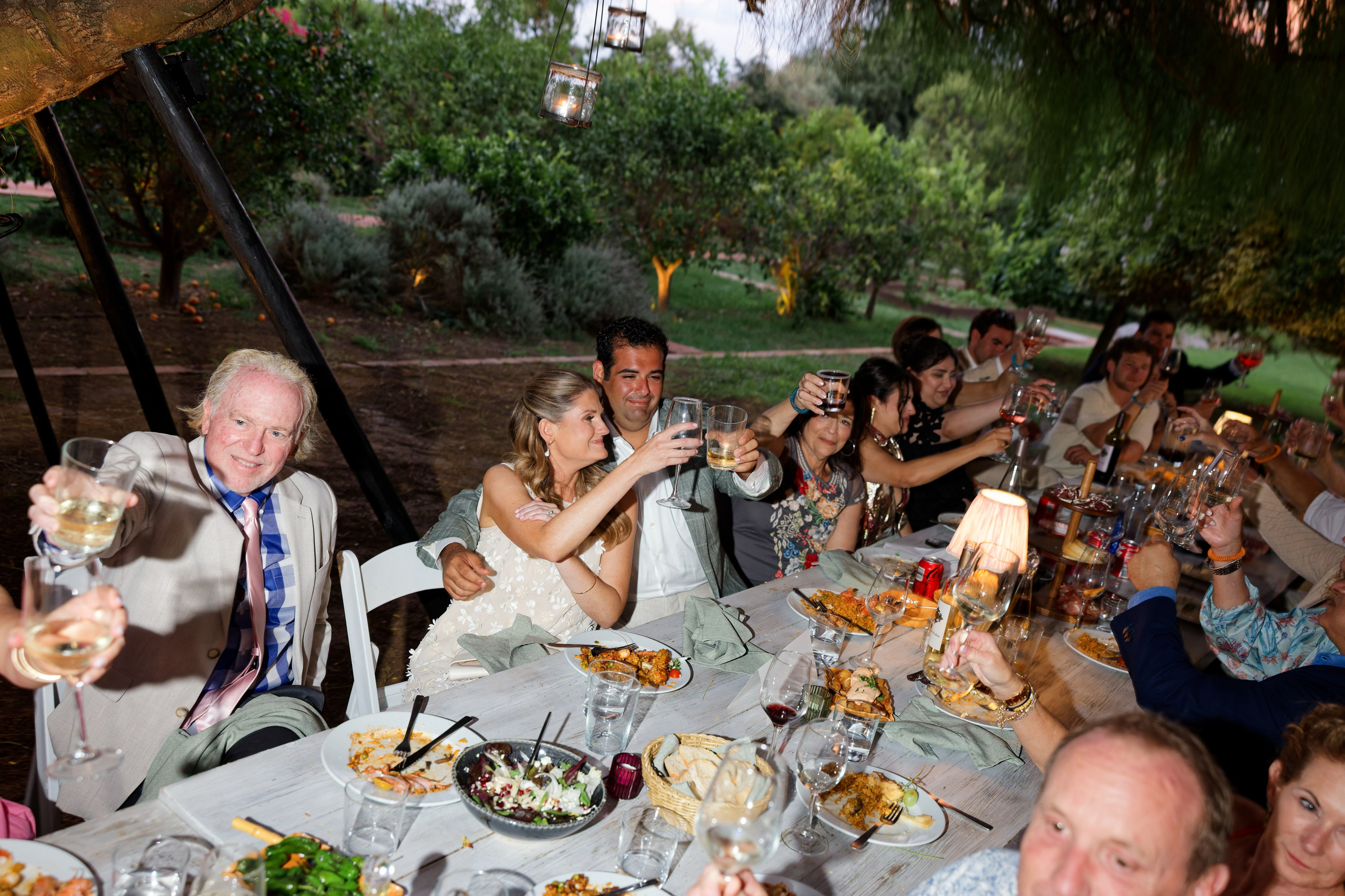 Welcome dinner of Gracie & Joe at Gran Villa Rosa