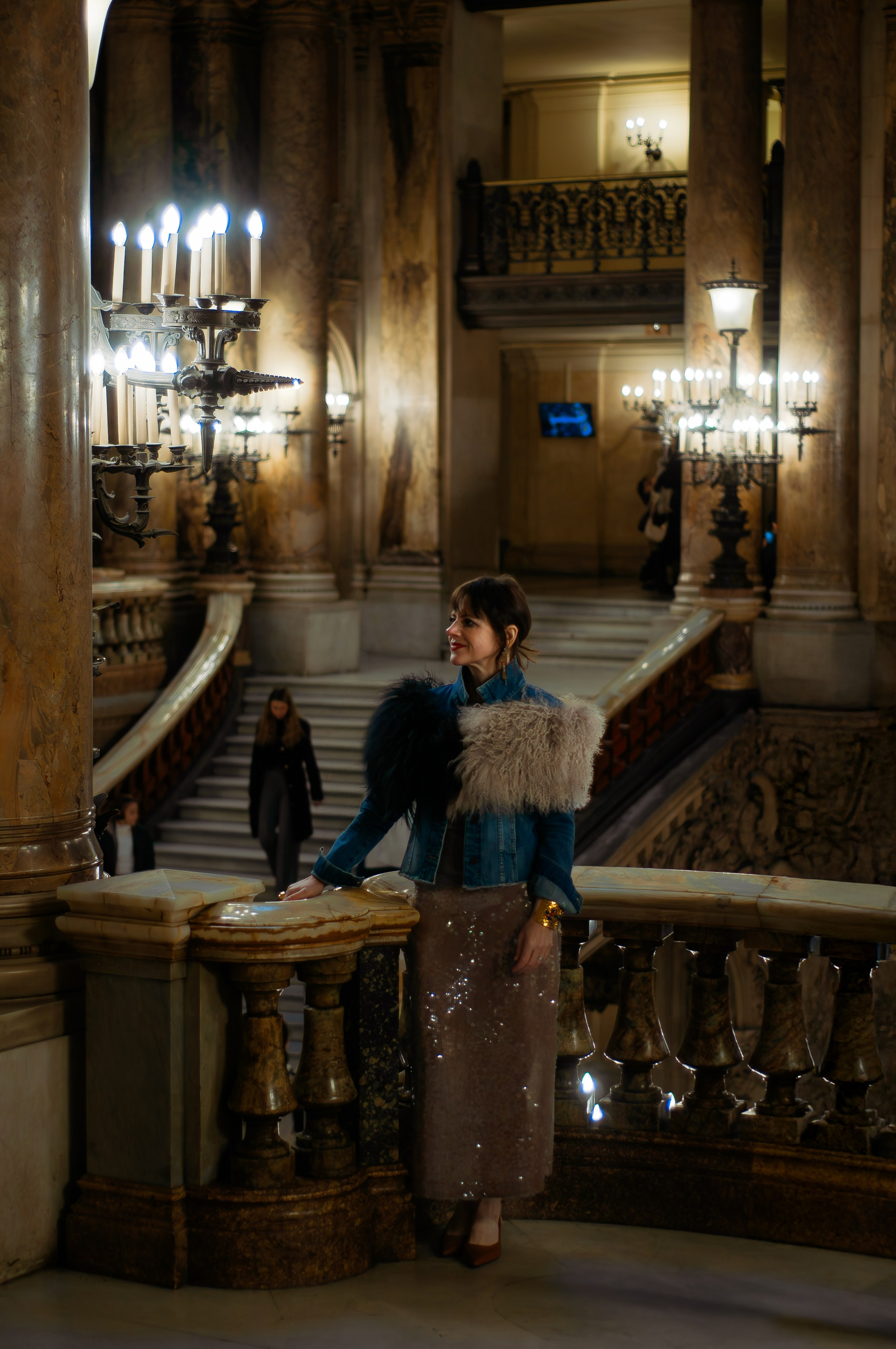 Юбилейная фотосессия в Опере. Фотограф в Париже Полина Осипова