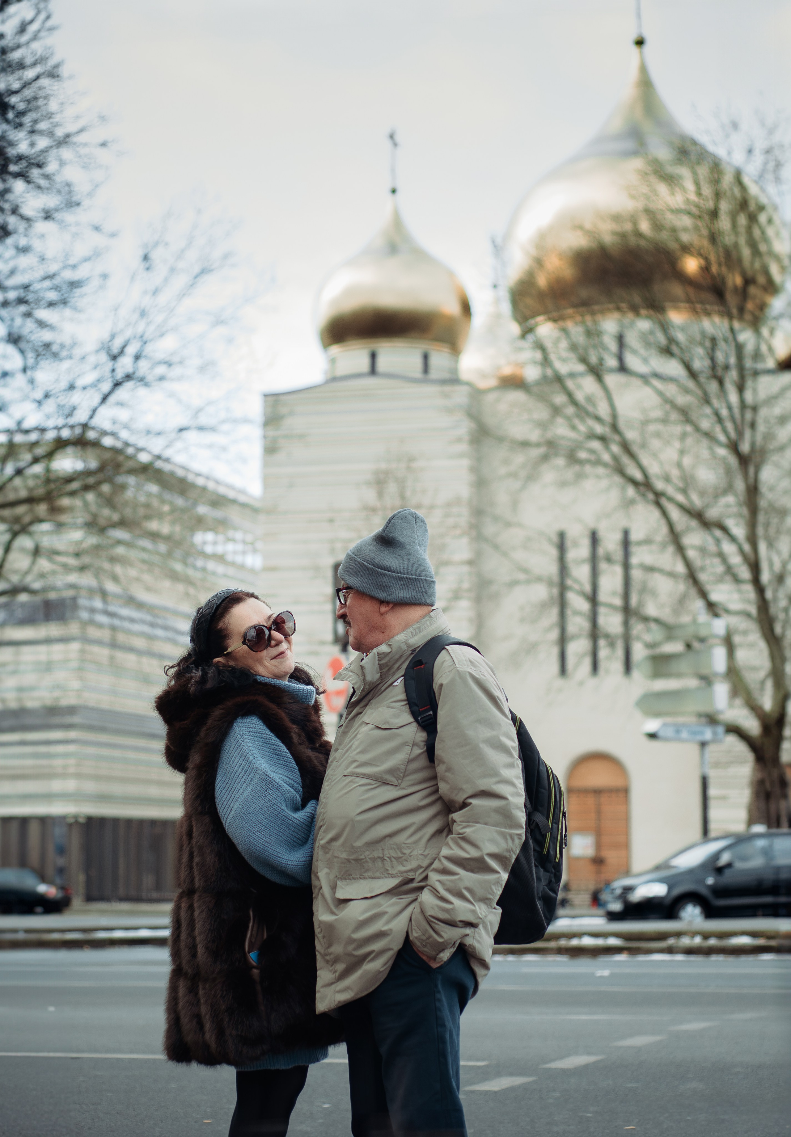 Photoshoot in Paris for the elderly couple. Paris photographer — Polina Osipova