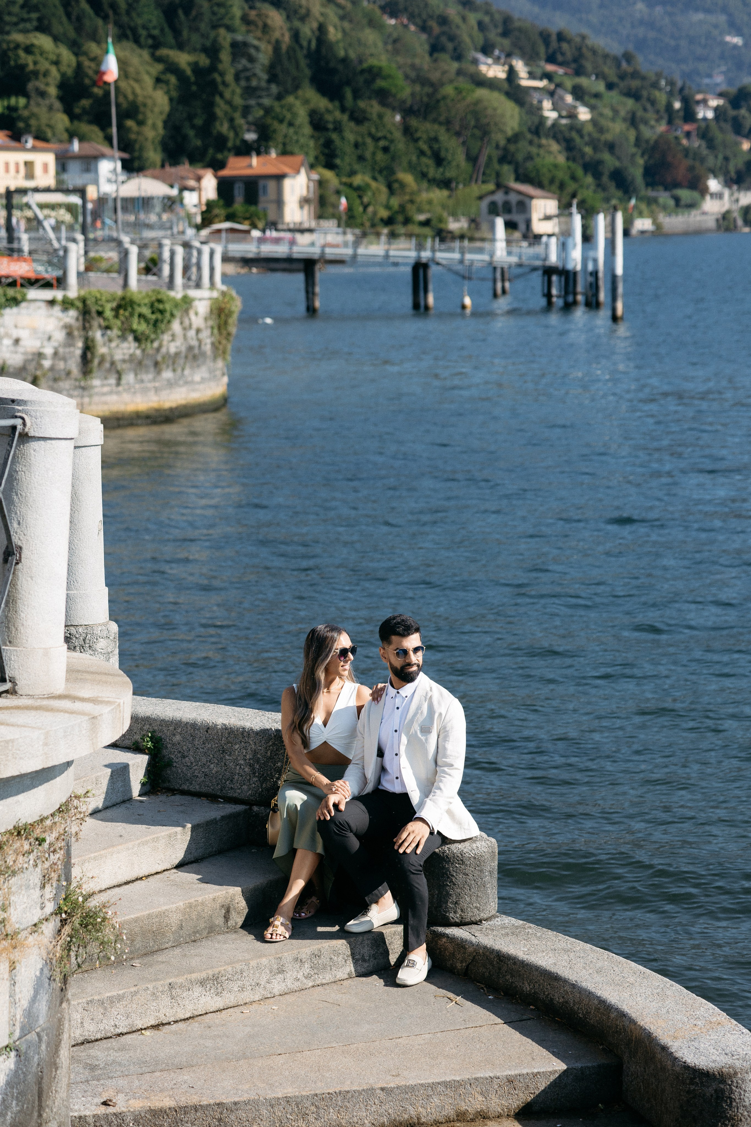 She said yes 💍. Wedding photographer in Italy