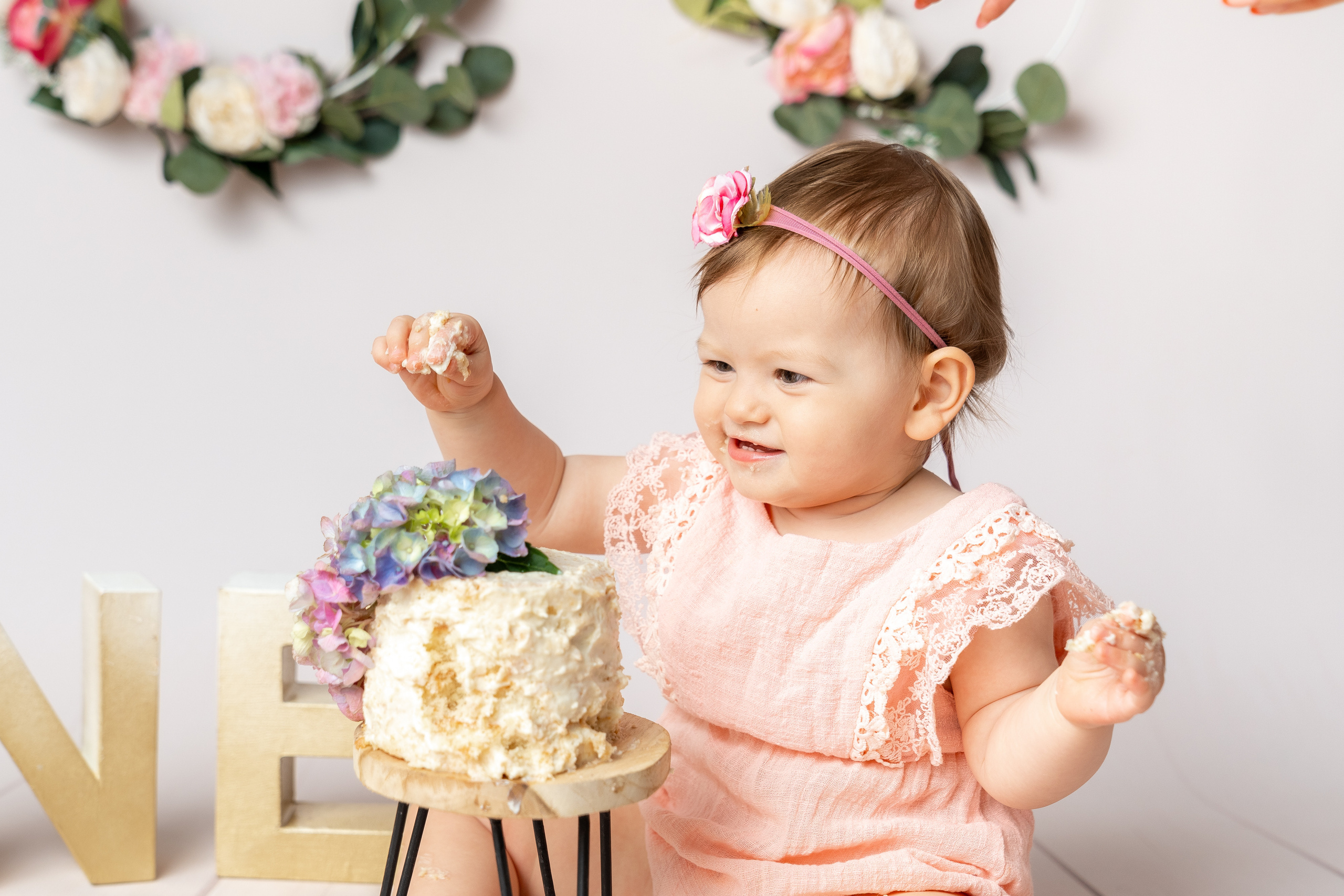 Cake Smash oder 1 Jahre Fotoshooting. Fotoshooting Hannover Region, Bremen, Hamburg Fotograf - Natalia Mruck