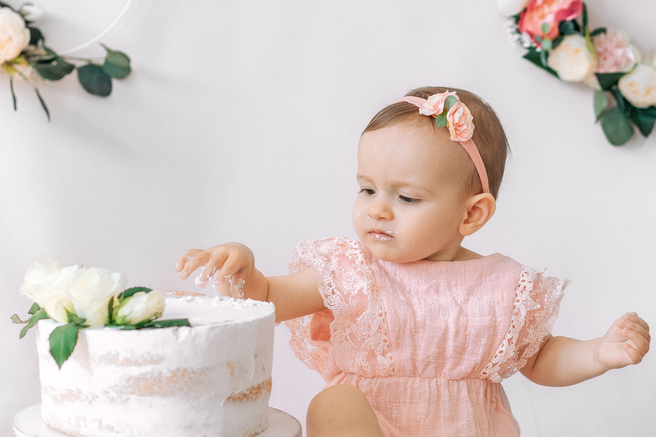 Cake Smash oder 1 Jahre Fotoshooting. Fotoshooting Hannover Region, Bremen, Hamburg Fotograf - Natalia Mruck