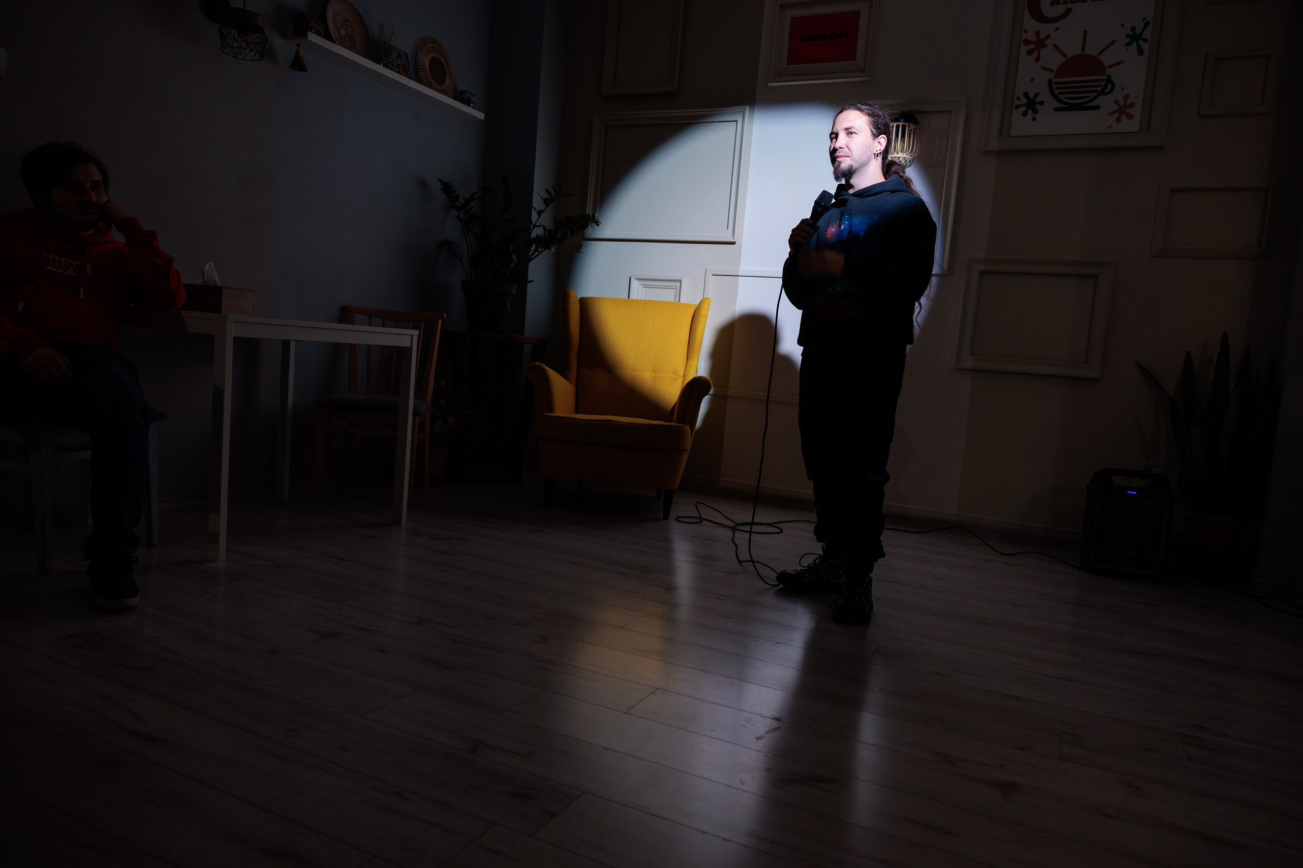 Open Mic - Caferamica. Marius Ciocan