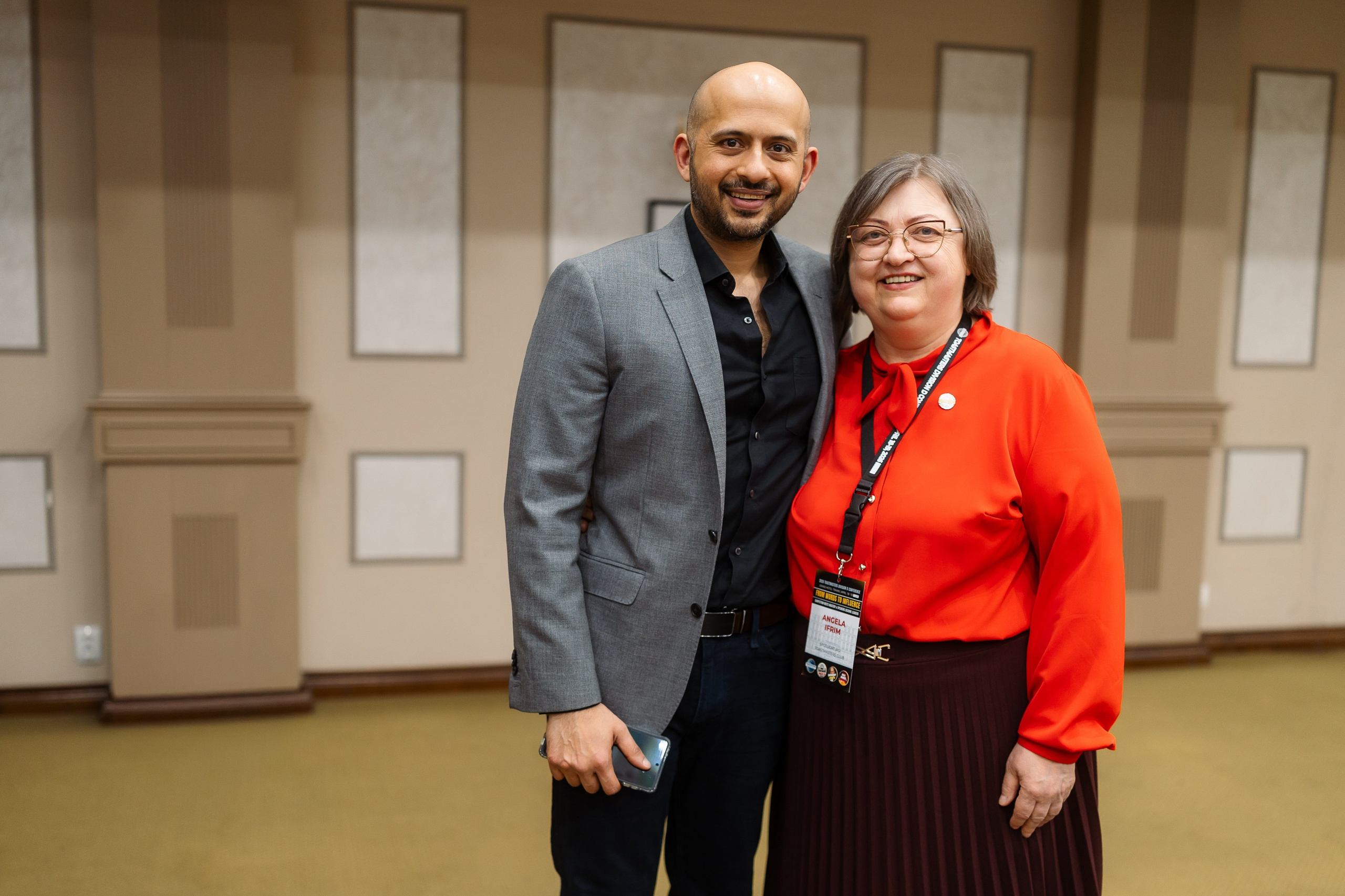 Toastmasters Conference. Marius Ciocan