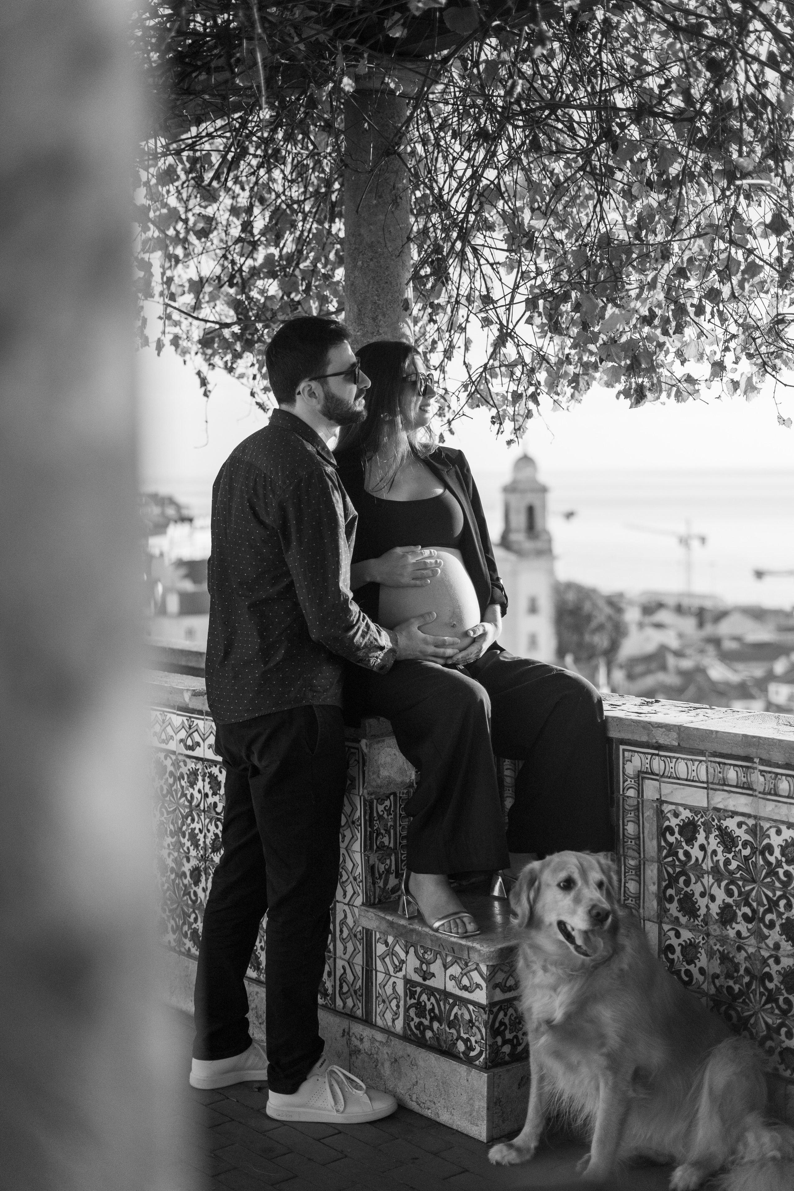 Ensaio Lisboa — Rafaela e César. Frames by Giovani Braga