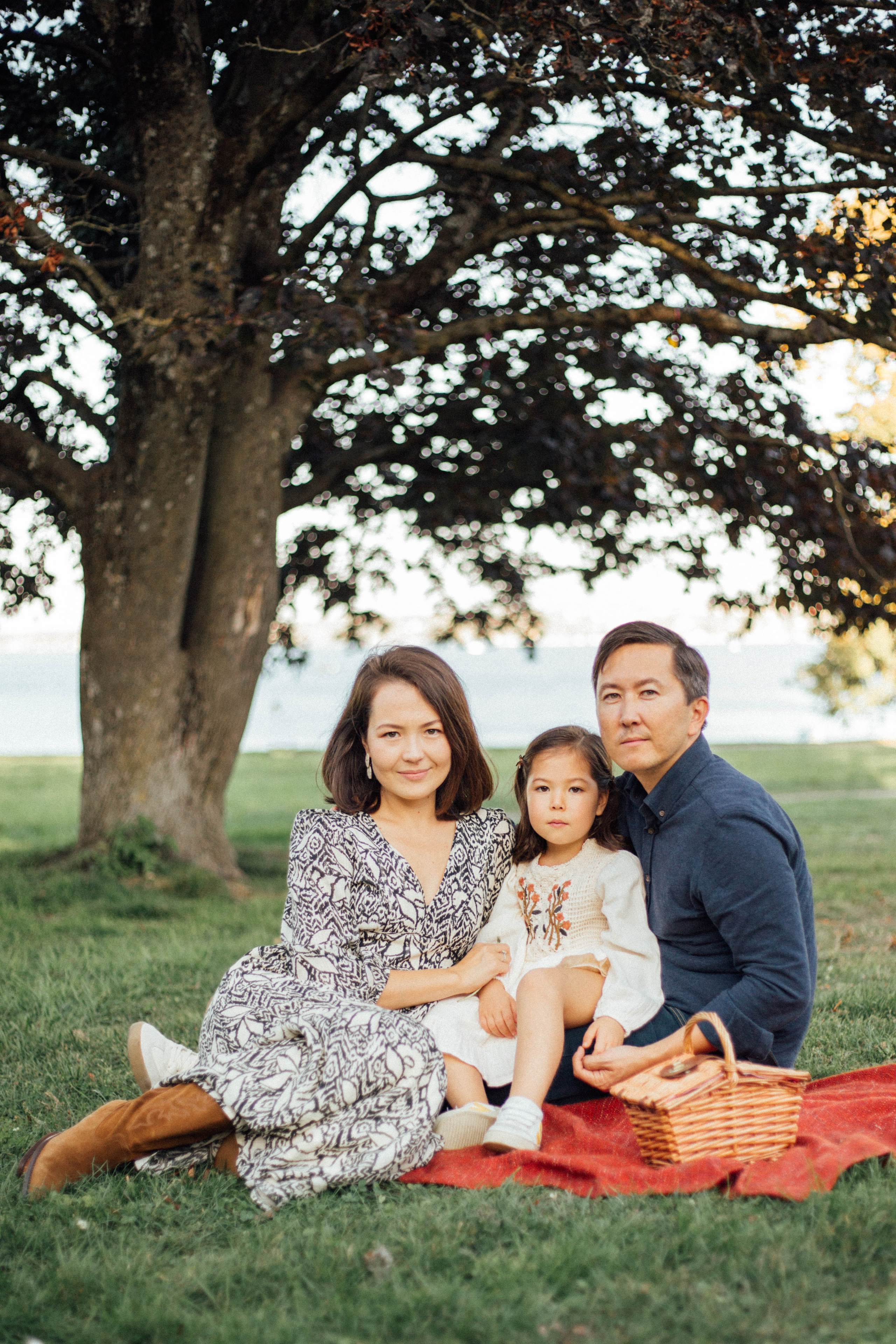 Ainura family. Portrait and family photographer Lausanne, Geneva, and Montreux