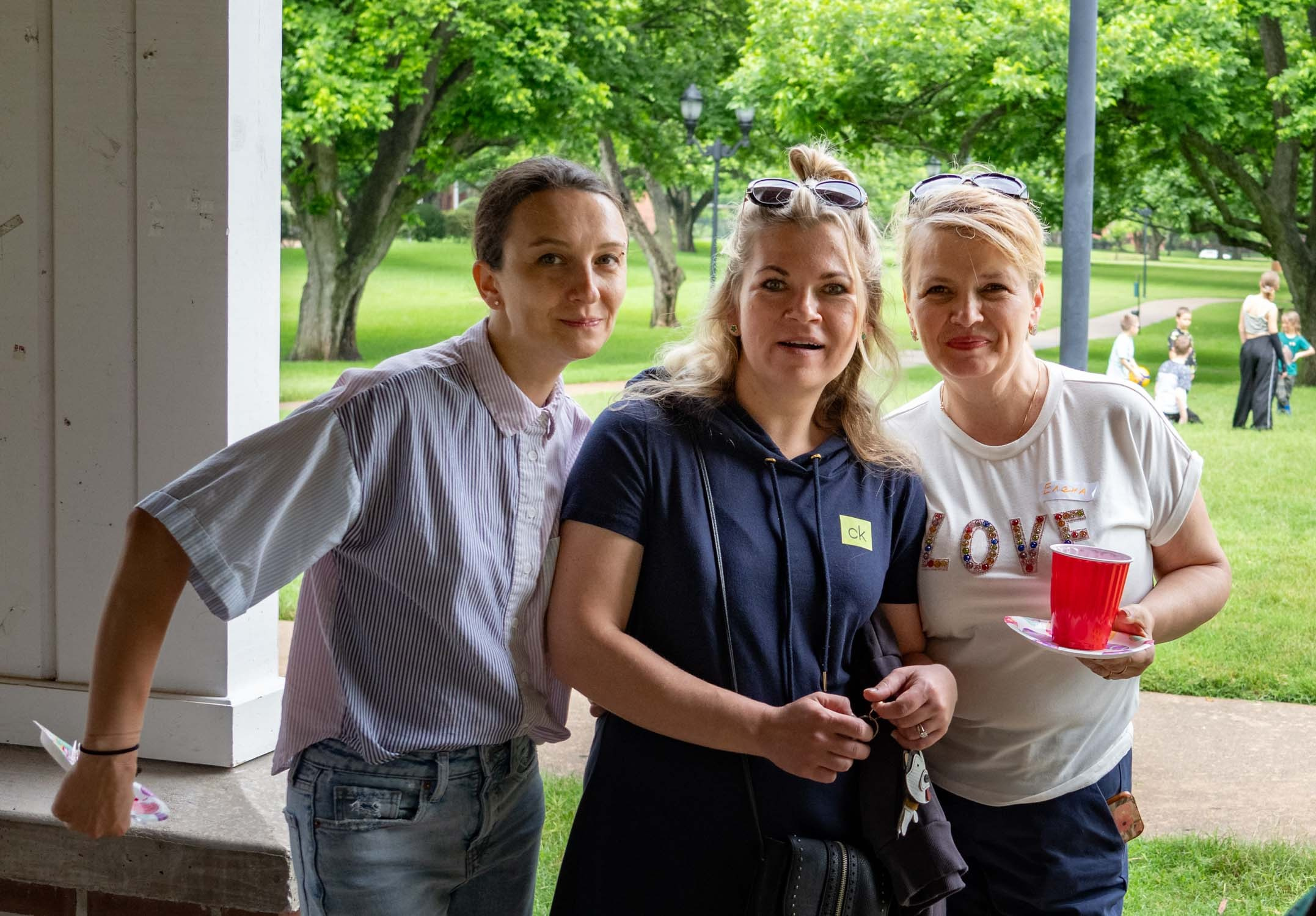 Easter picnic. Photographer Irina Kozhemyakina. Houston