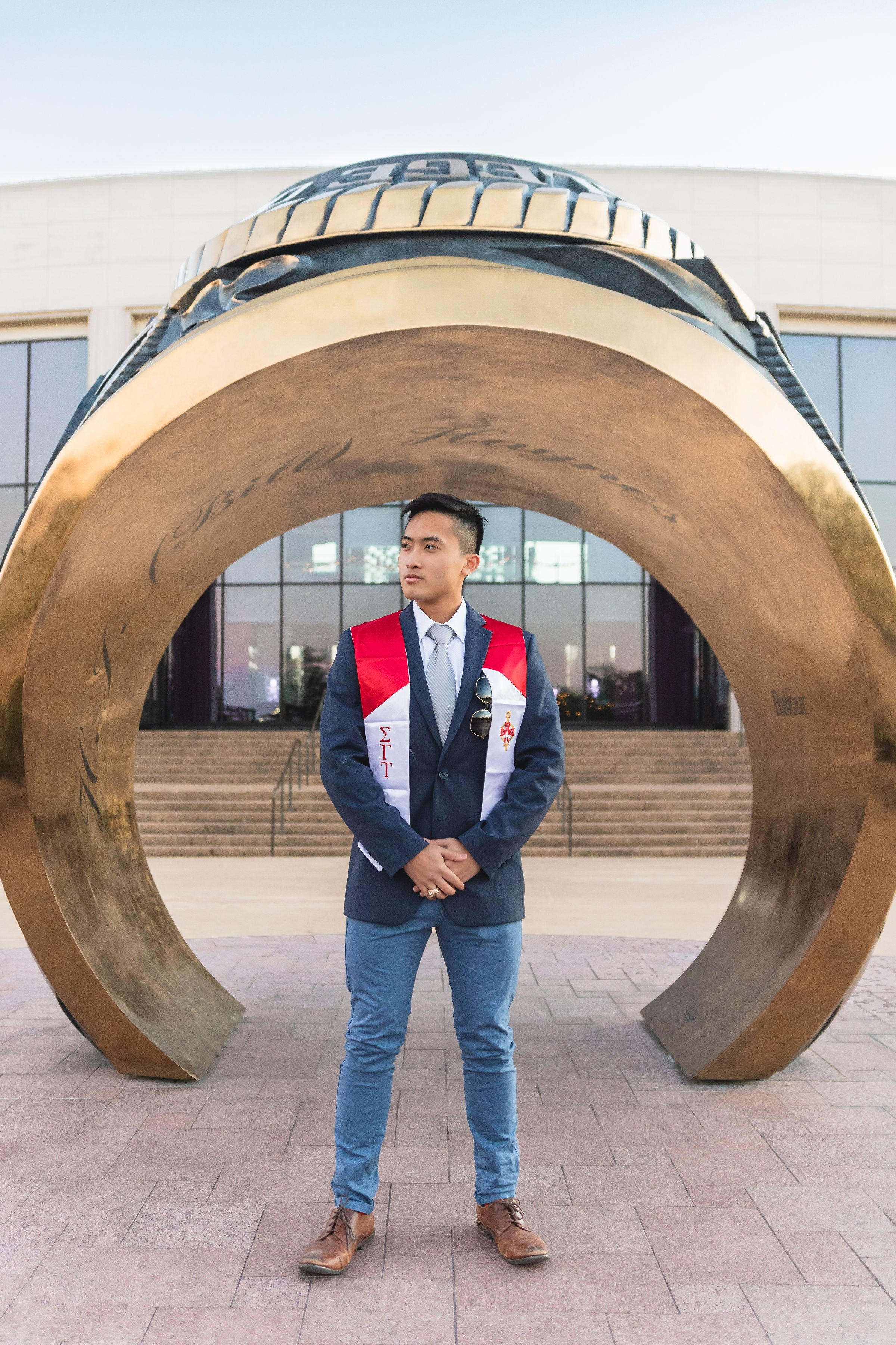 Waylon’s senior photoshoot at Texas A&M University