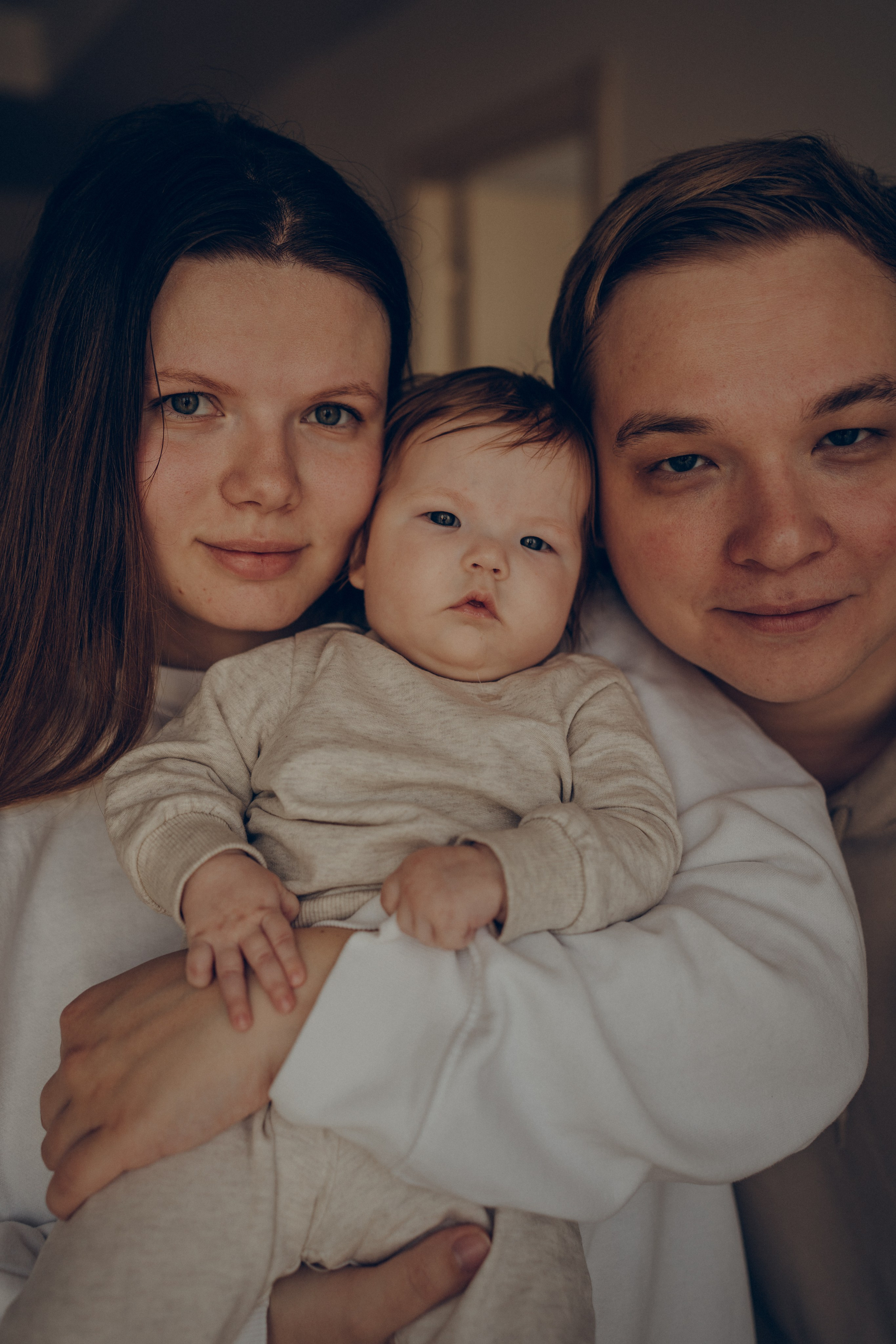 Семейная с младенцем. Фотограф Москва Ларина Юлия