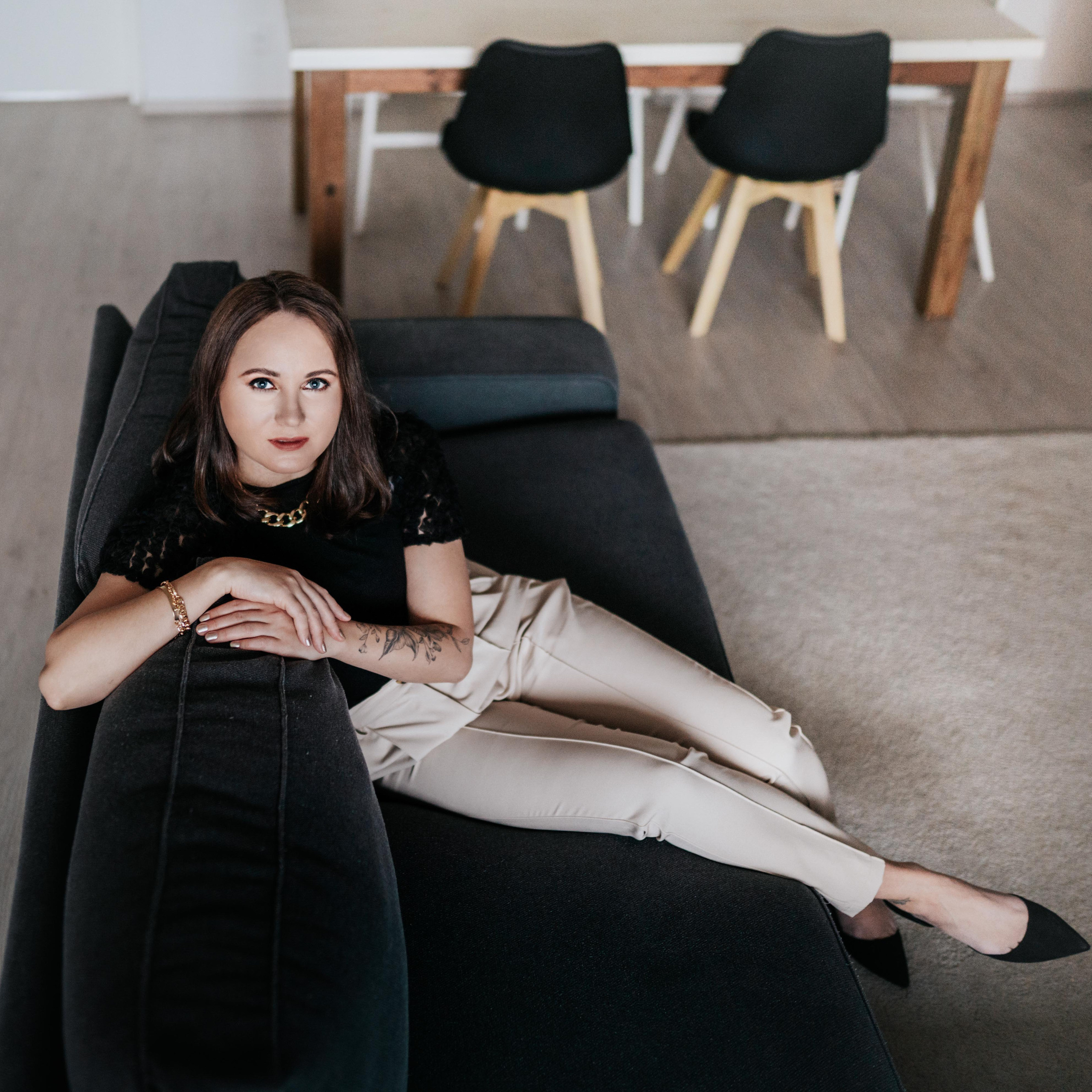 Videographer and online school founder photoshoot. Oxana Dia Business and Brand Photography and Videography in Barcelona