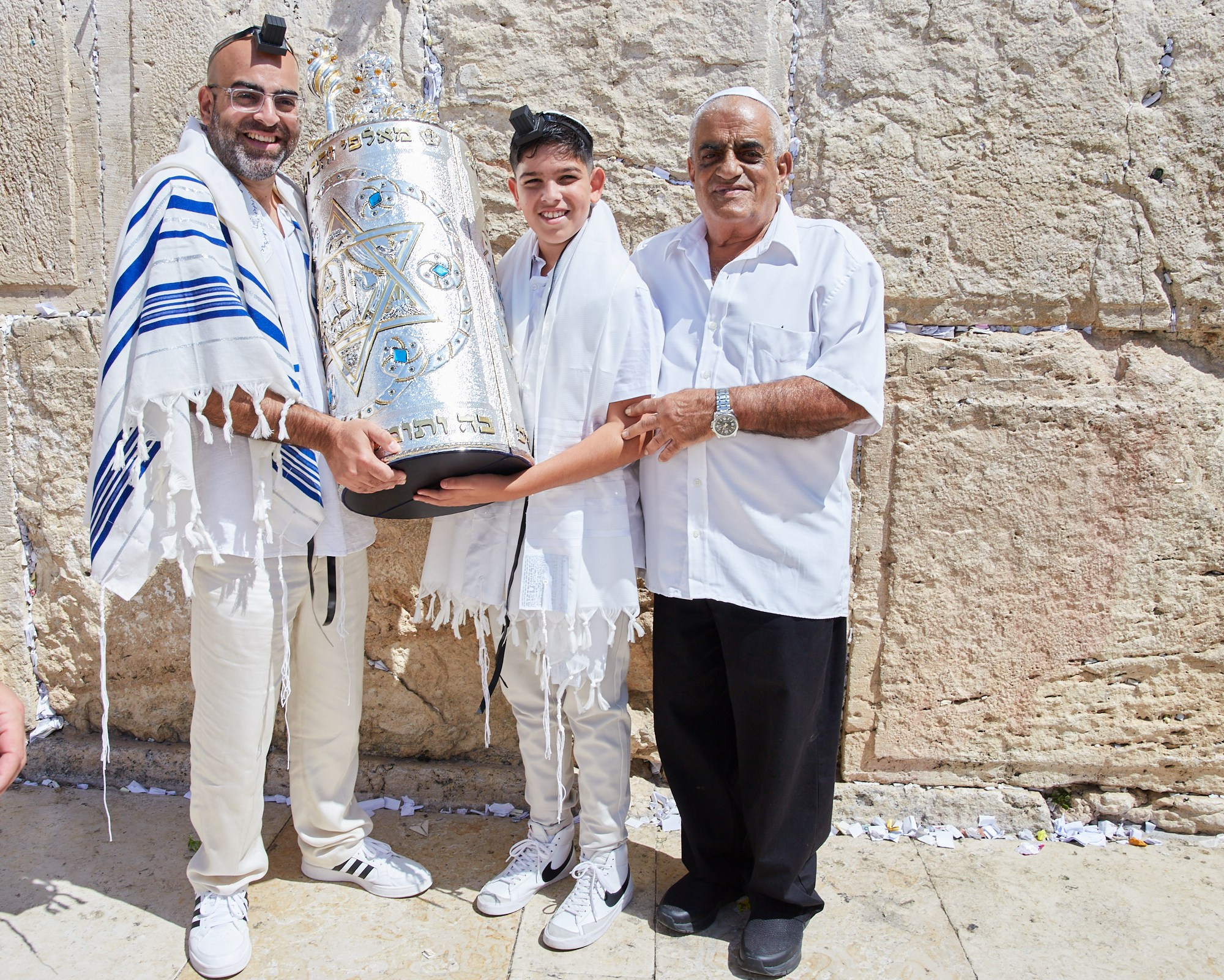 Бар-мицва на Котеле. Портретный и репортажный фотограф в Израиле Рома Бирман