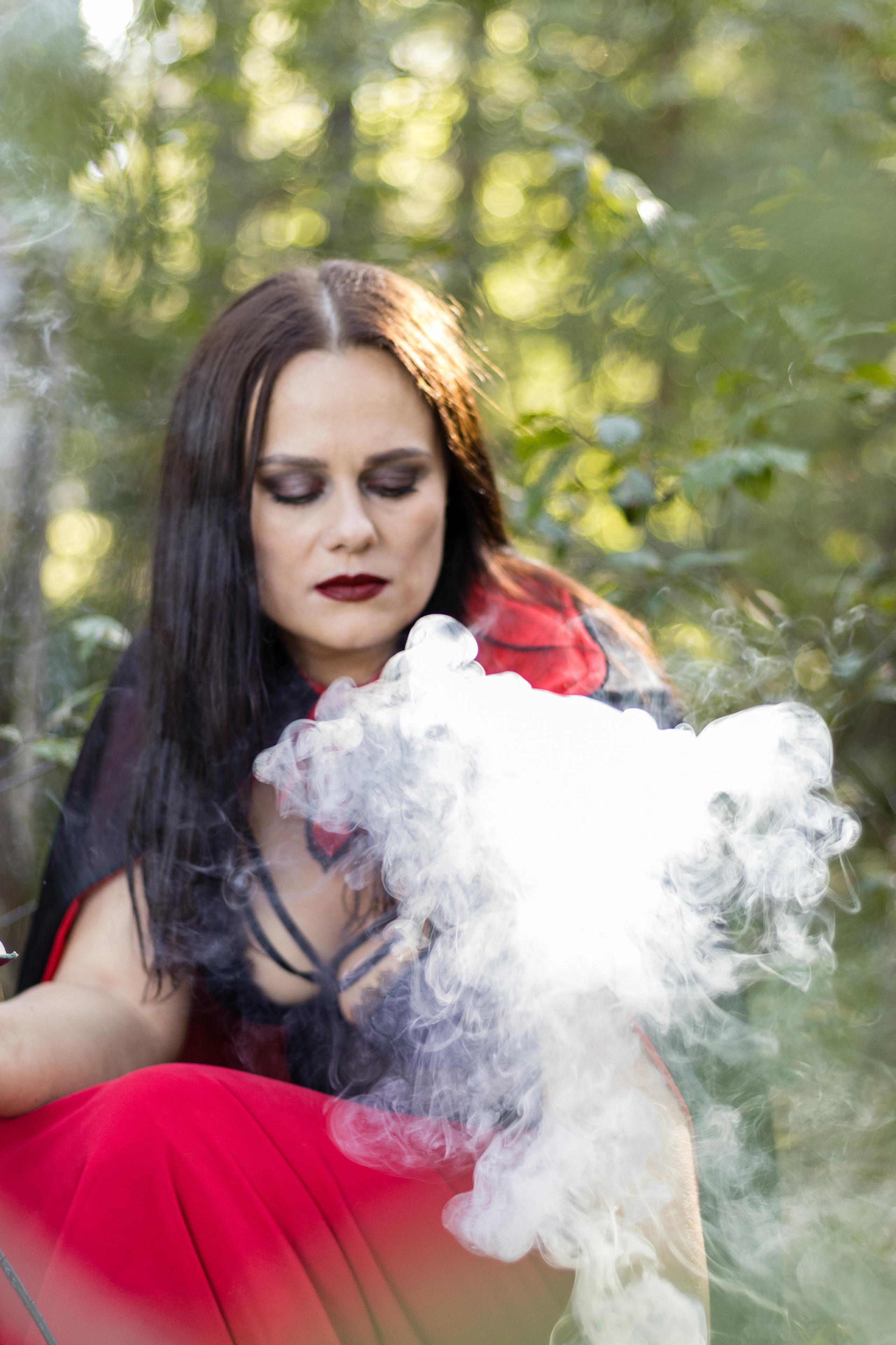 Портрет девушки-ведьмы. Фотограф в городе Даугавпилс