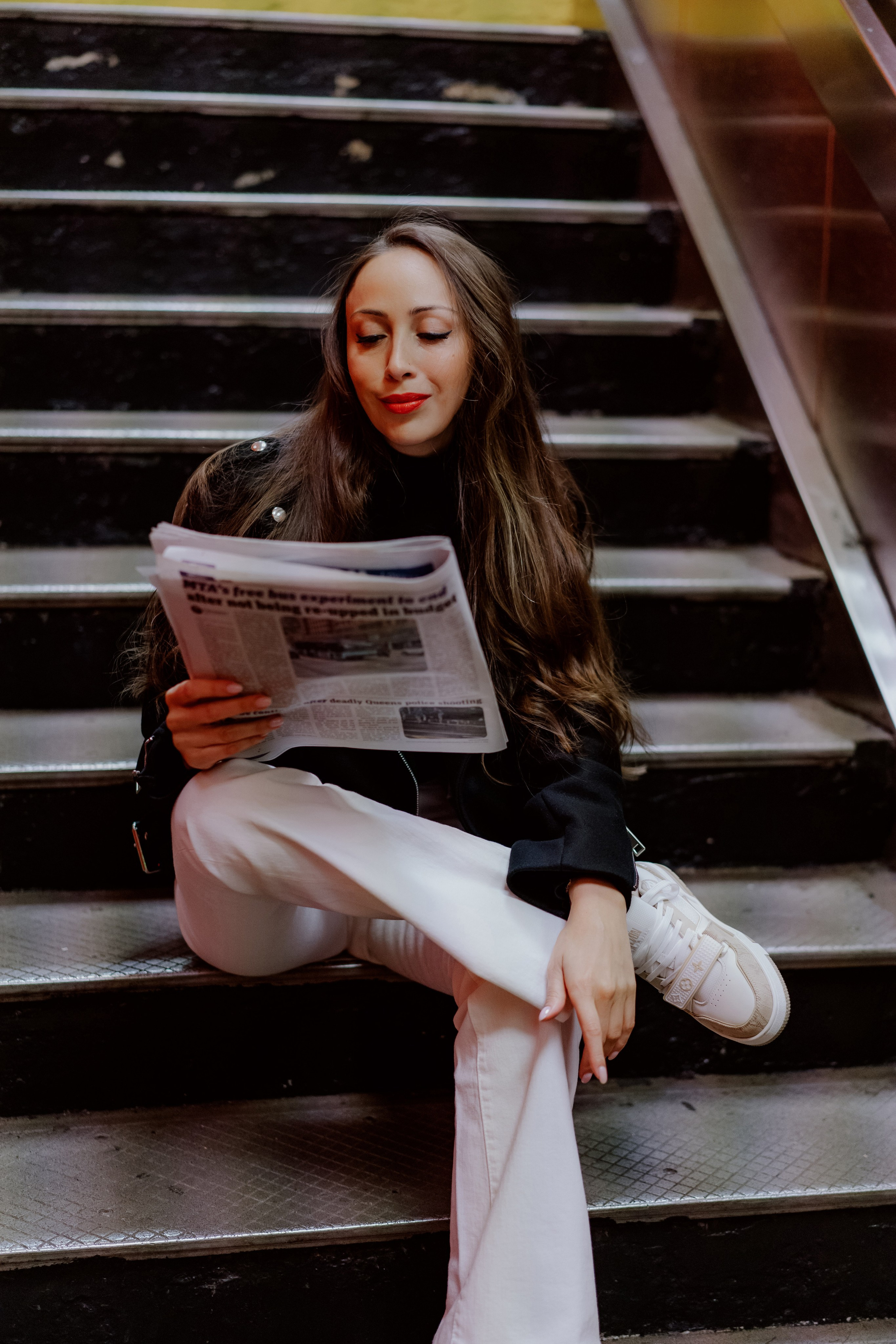 NYC subway. Videographer and photographer in New York // MAKAROV.VIDEO