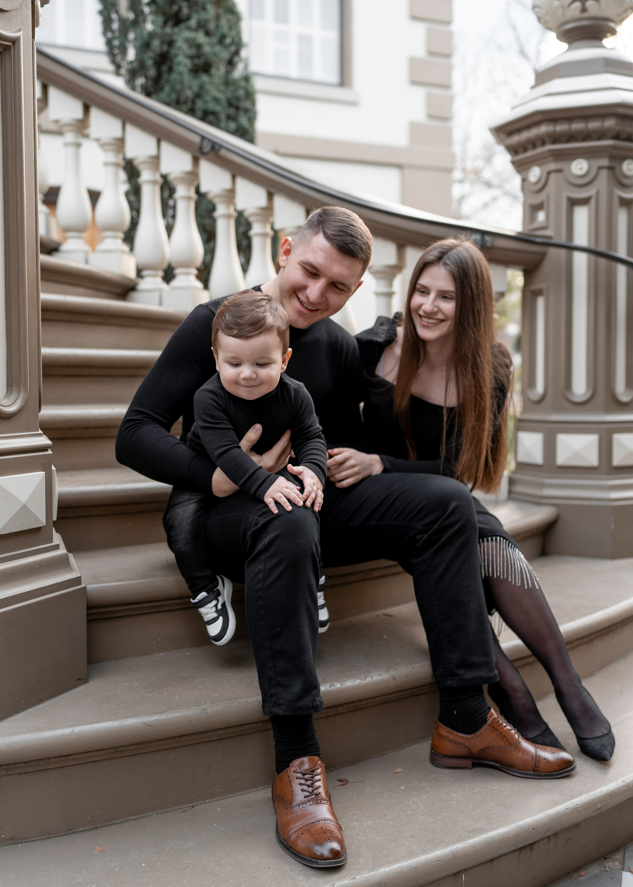 Artem, Nadia & Elisha. Family photographer in Sacramento | Sofia Pavenko