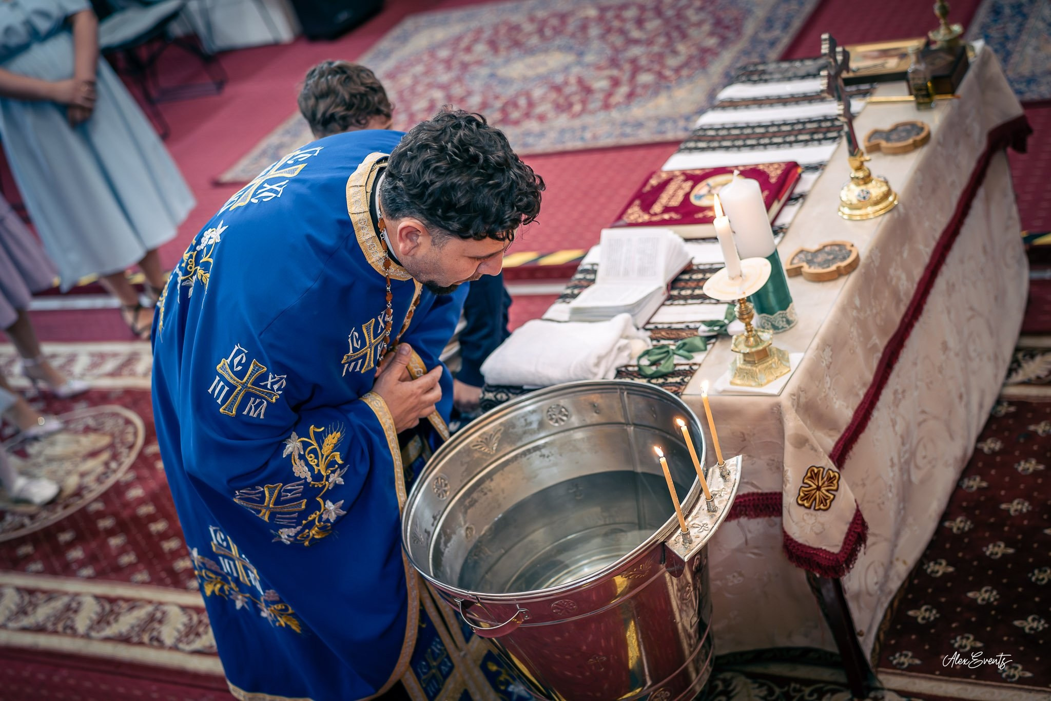 Fotograf Botez Vejle | Biserica Românească | AlexEvents