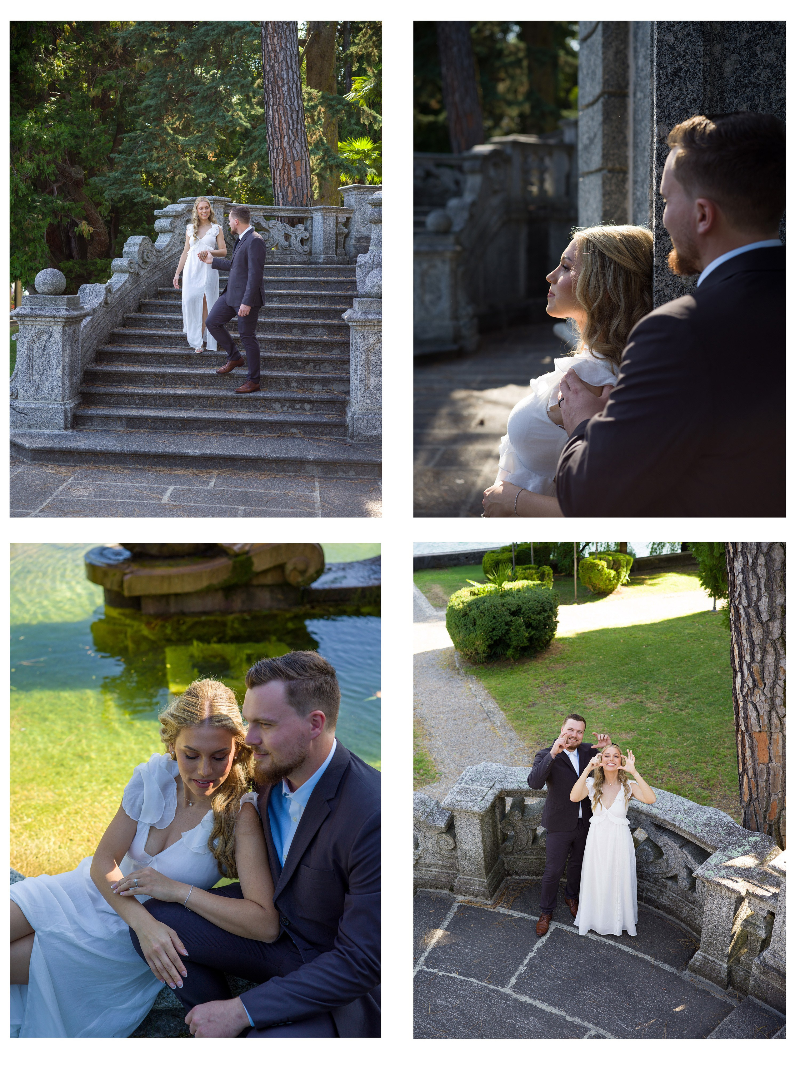 Elopement photography in Tremezzo Lake Como