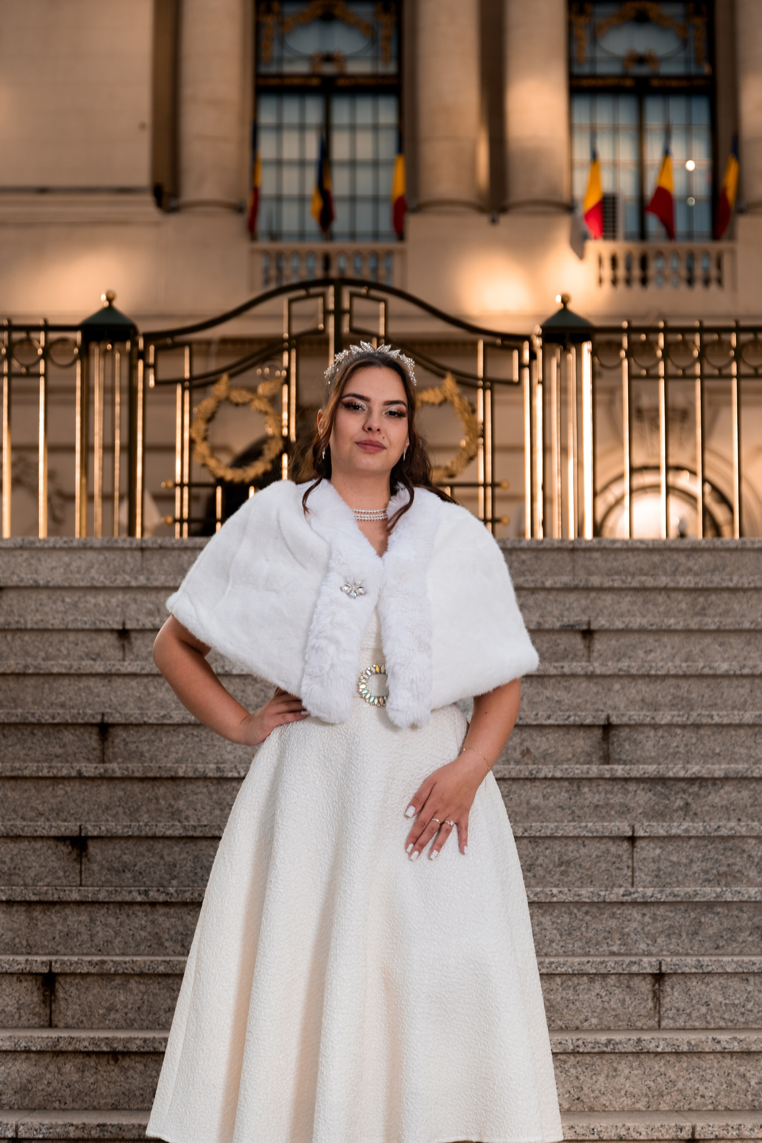 Civil Ceremony Florin — Alexandra. Hand for photos