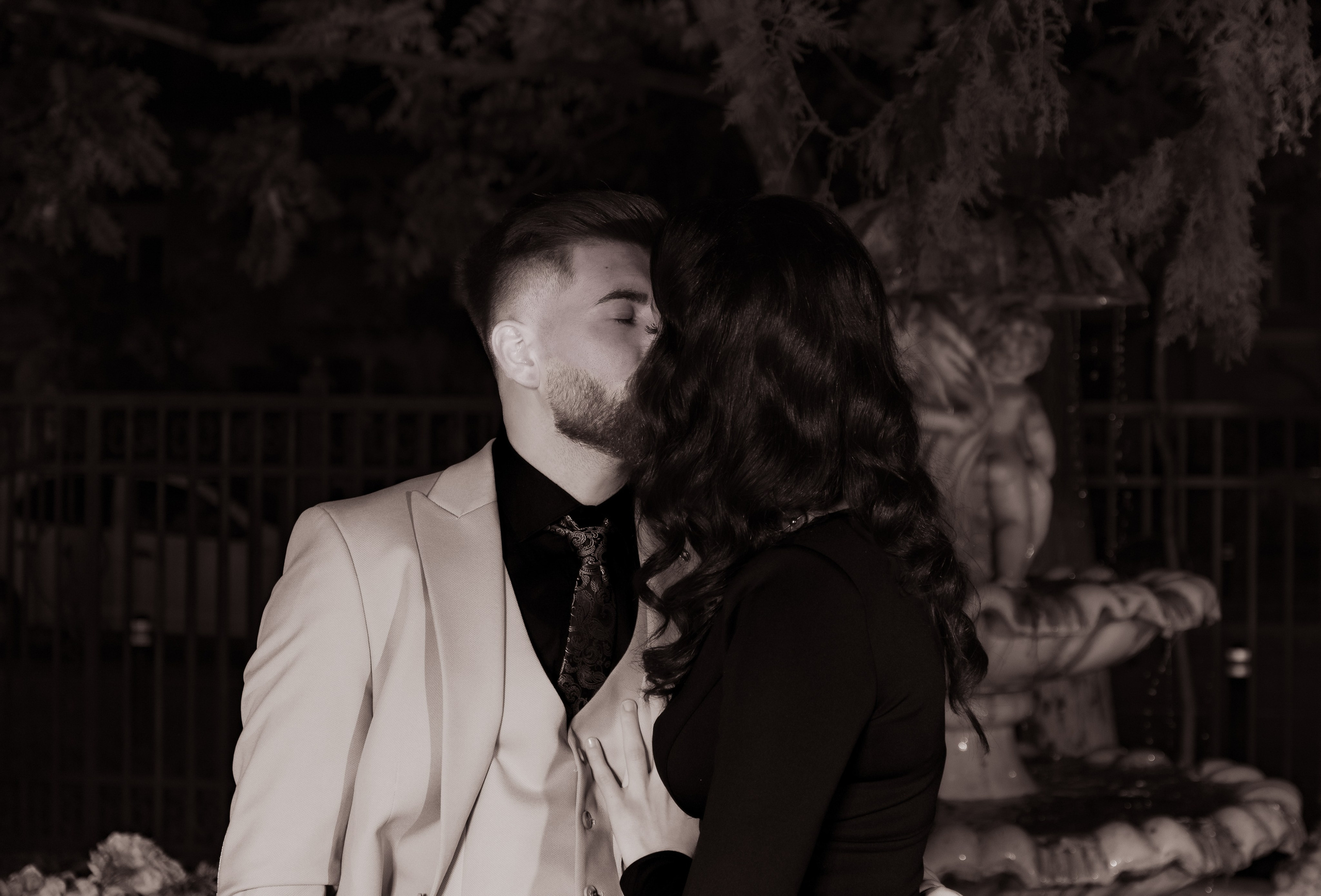 Couple. Hand for photos