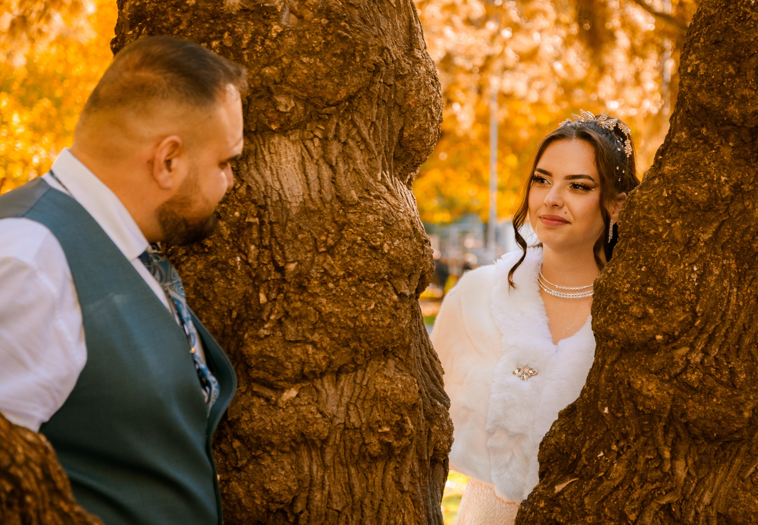 Civil Ceremony Florin — Alexandra. Hand for photos