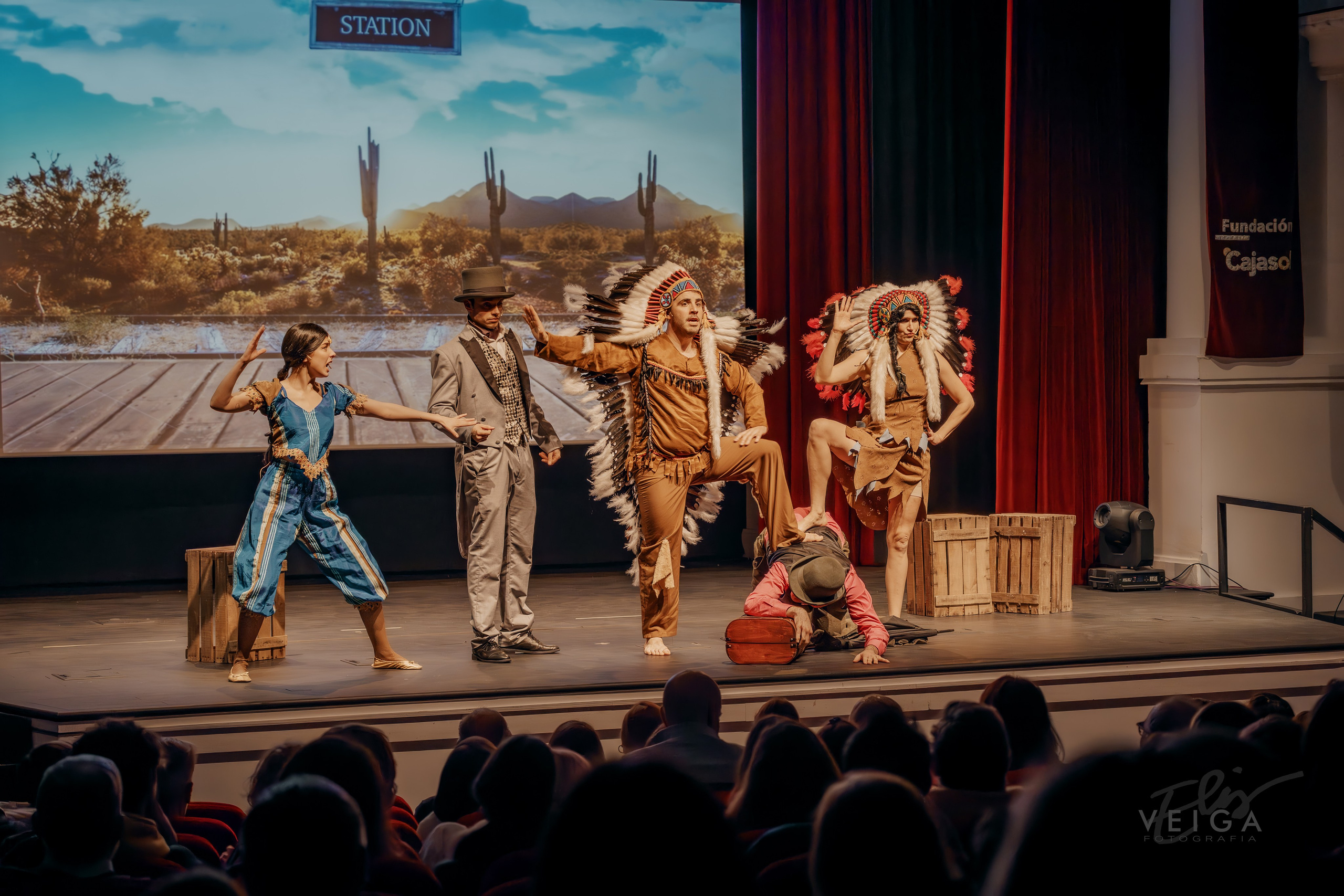 La vuelta al mundo en 80 días. El musical. Fundación Cajasol, Sevilla, 21dic2024.