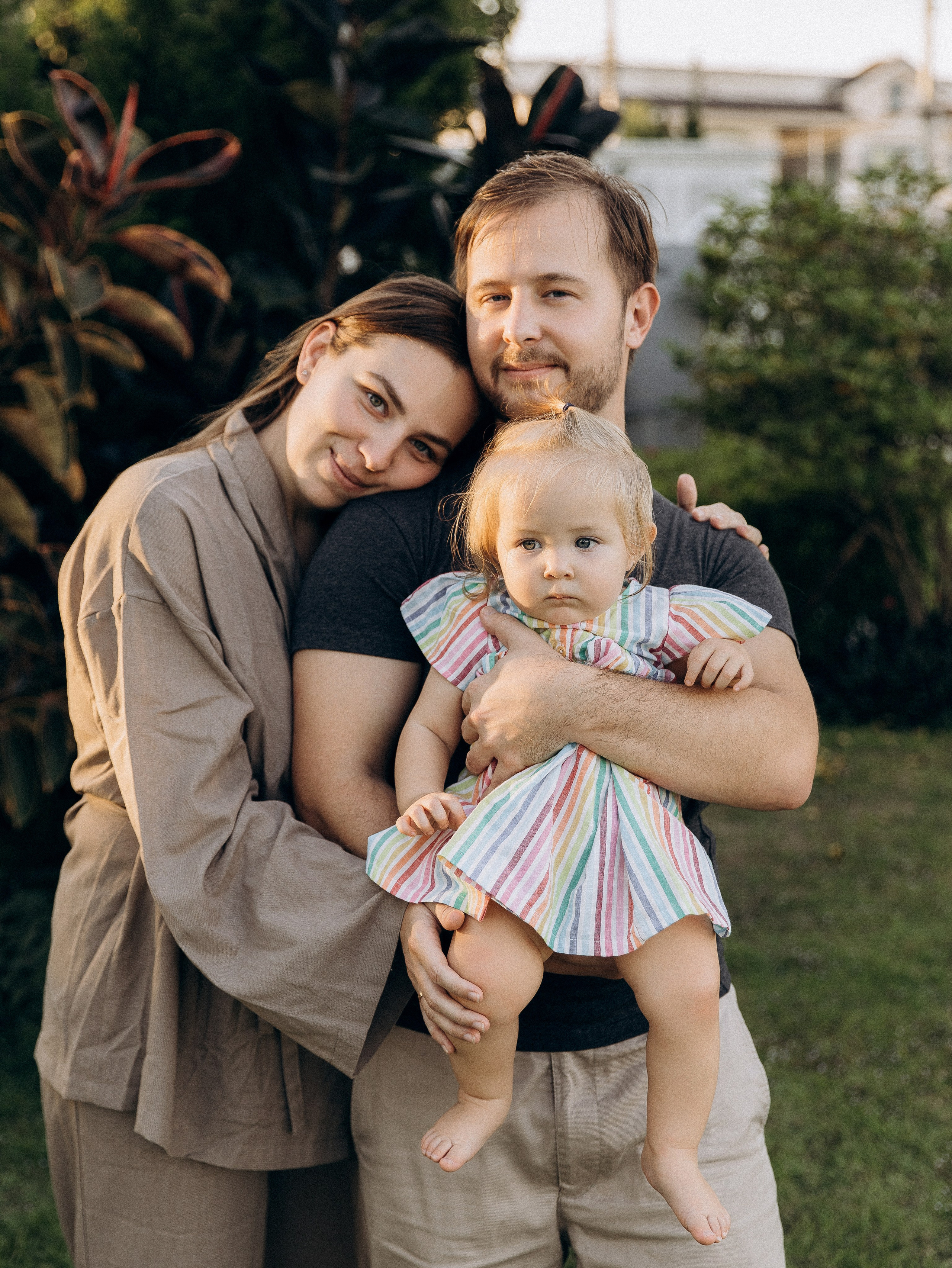 At home. Family and wedding photographer in Bangkok, Thailand