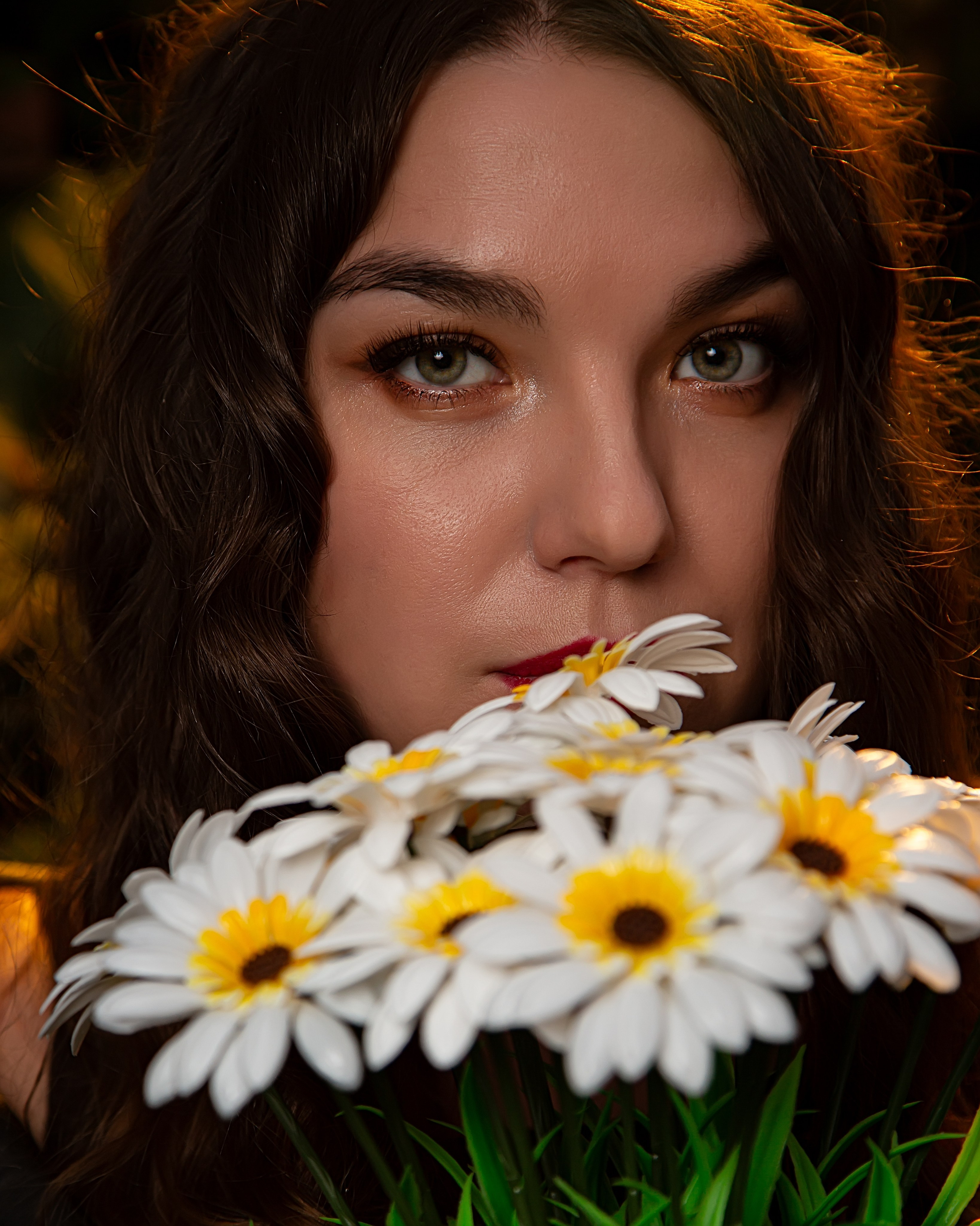 Mary fire flowers. Nicky Tseps PH