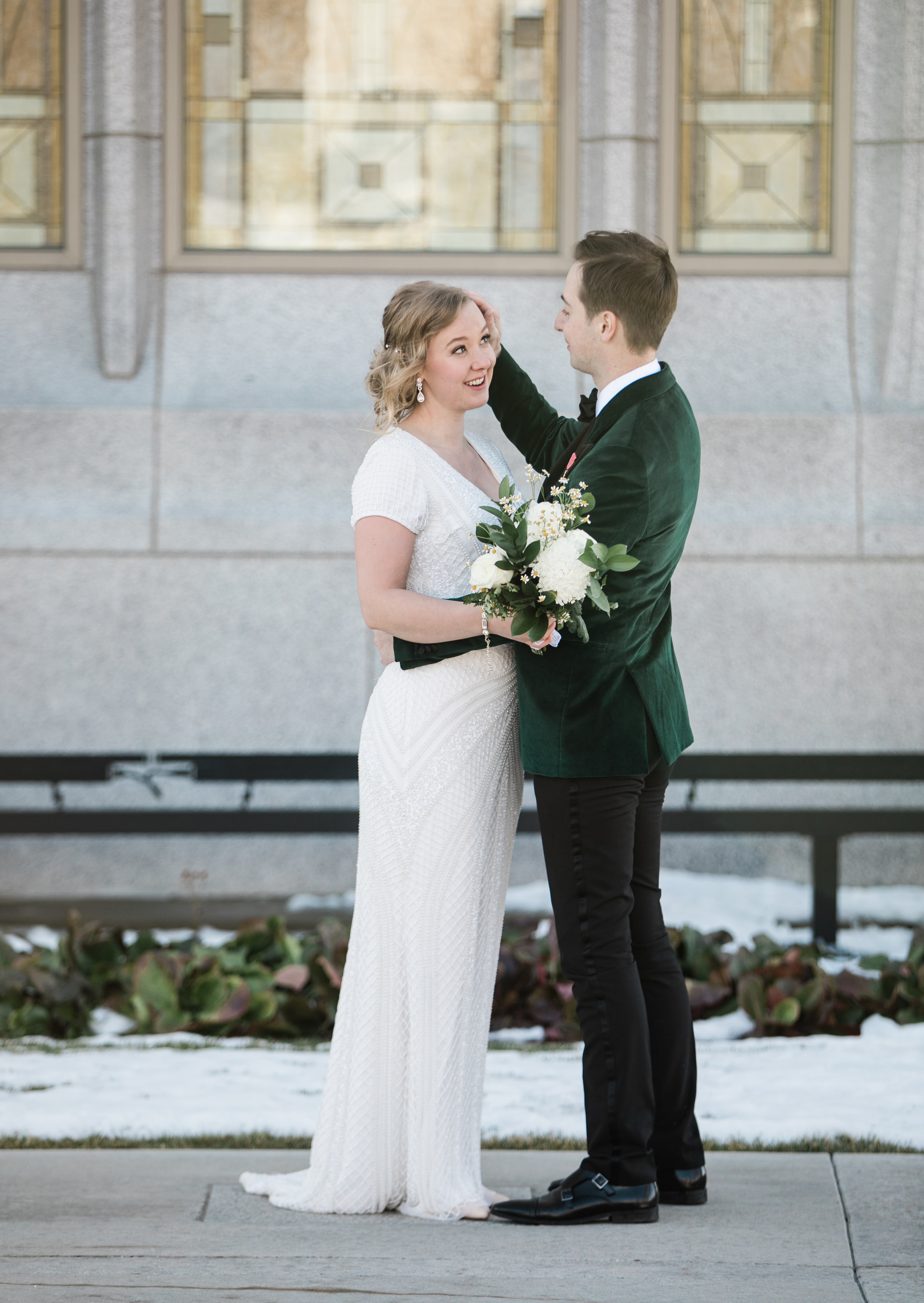 Zina & Elliott Wedding. Fotografía accesible en Calgary