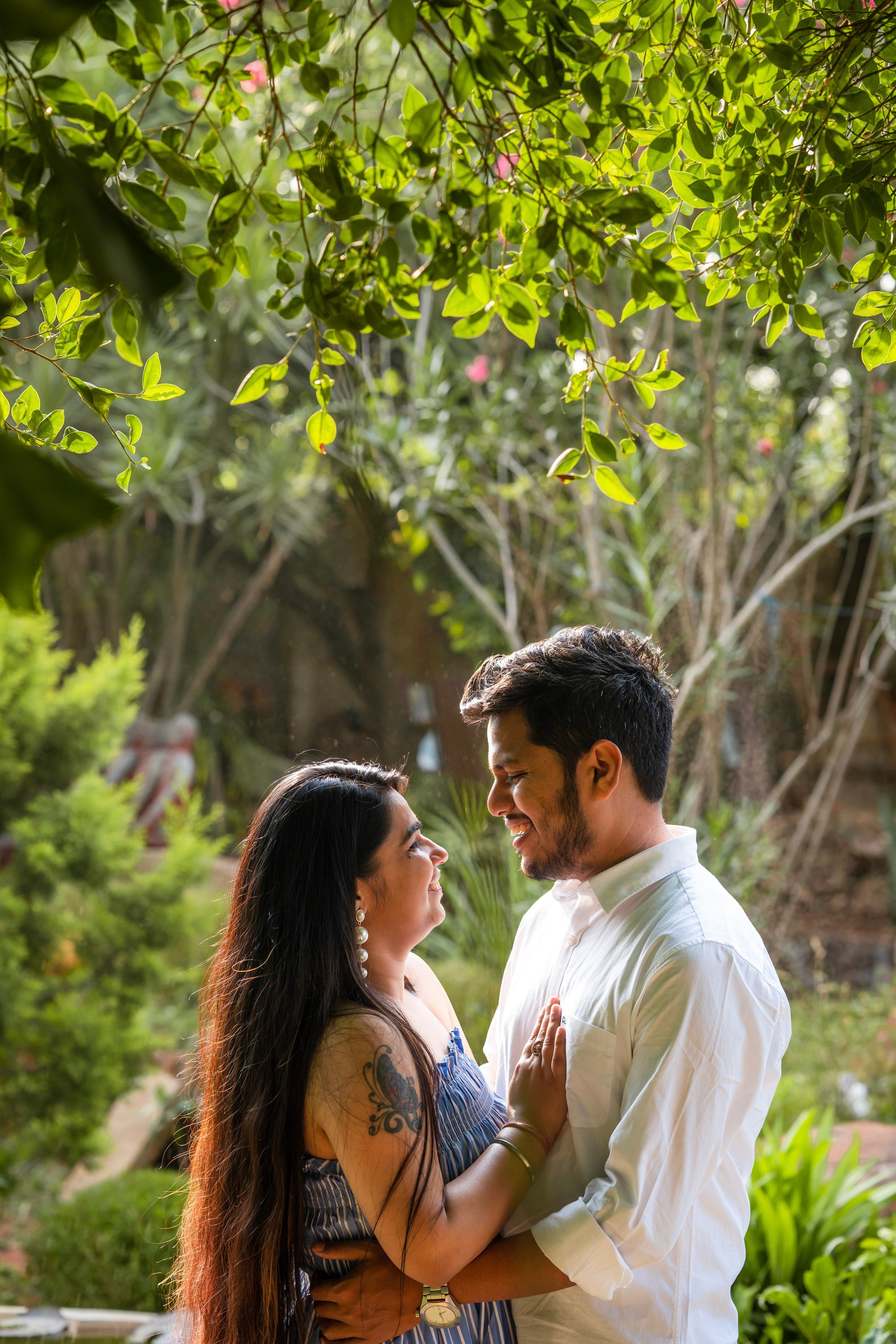 Prakriti & Ayush, Pre-Wedding Shoot at Shibravyi Courtyard, Bangalore | Truly Yours