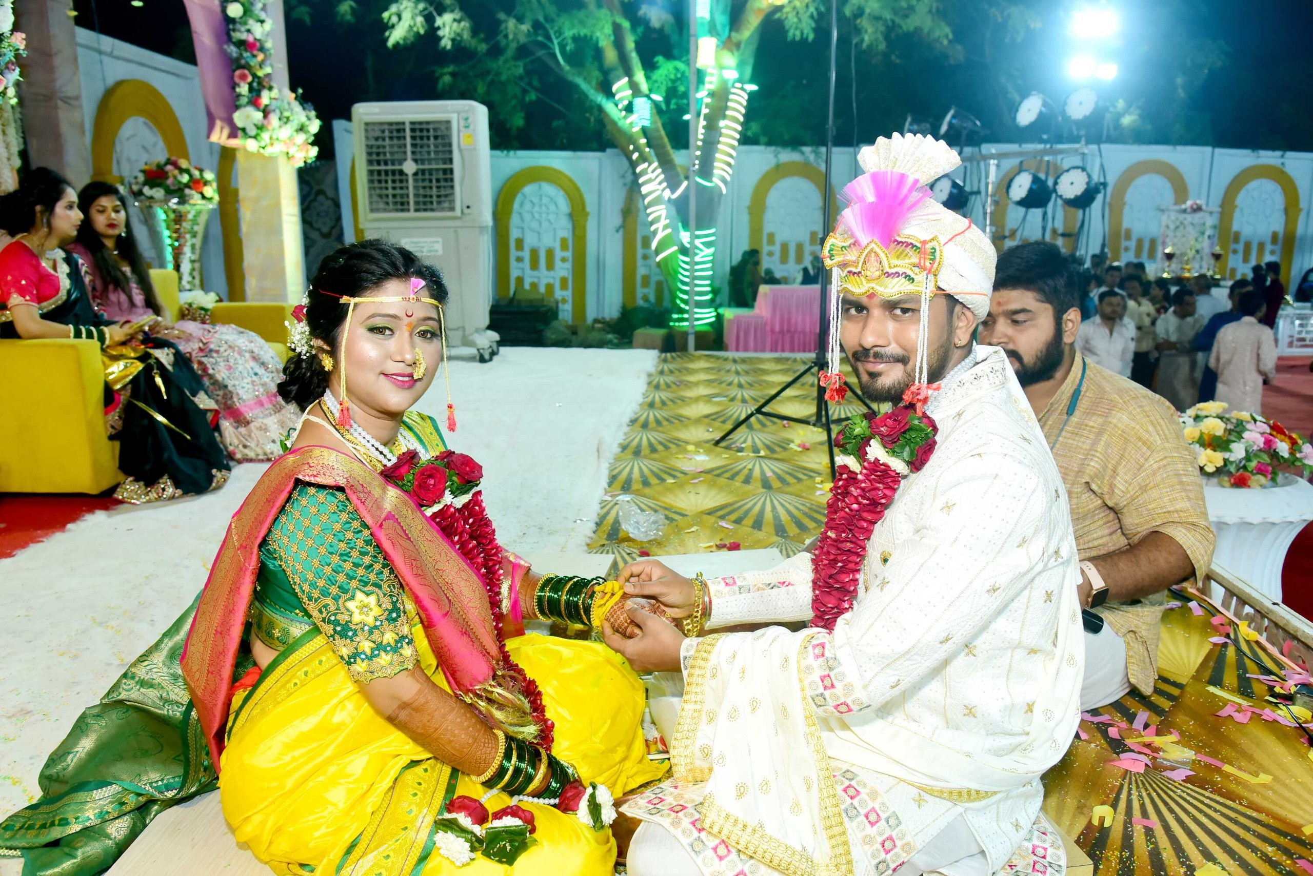 Divya weds Siddhesh. “Ajay Digital Photo Studio — Capturing Timeless Wedding Moments”