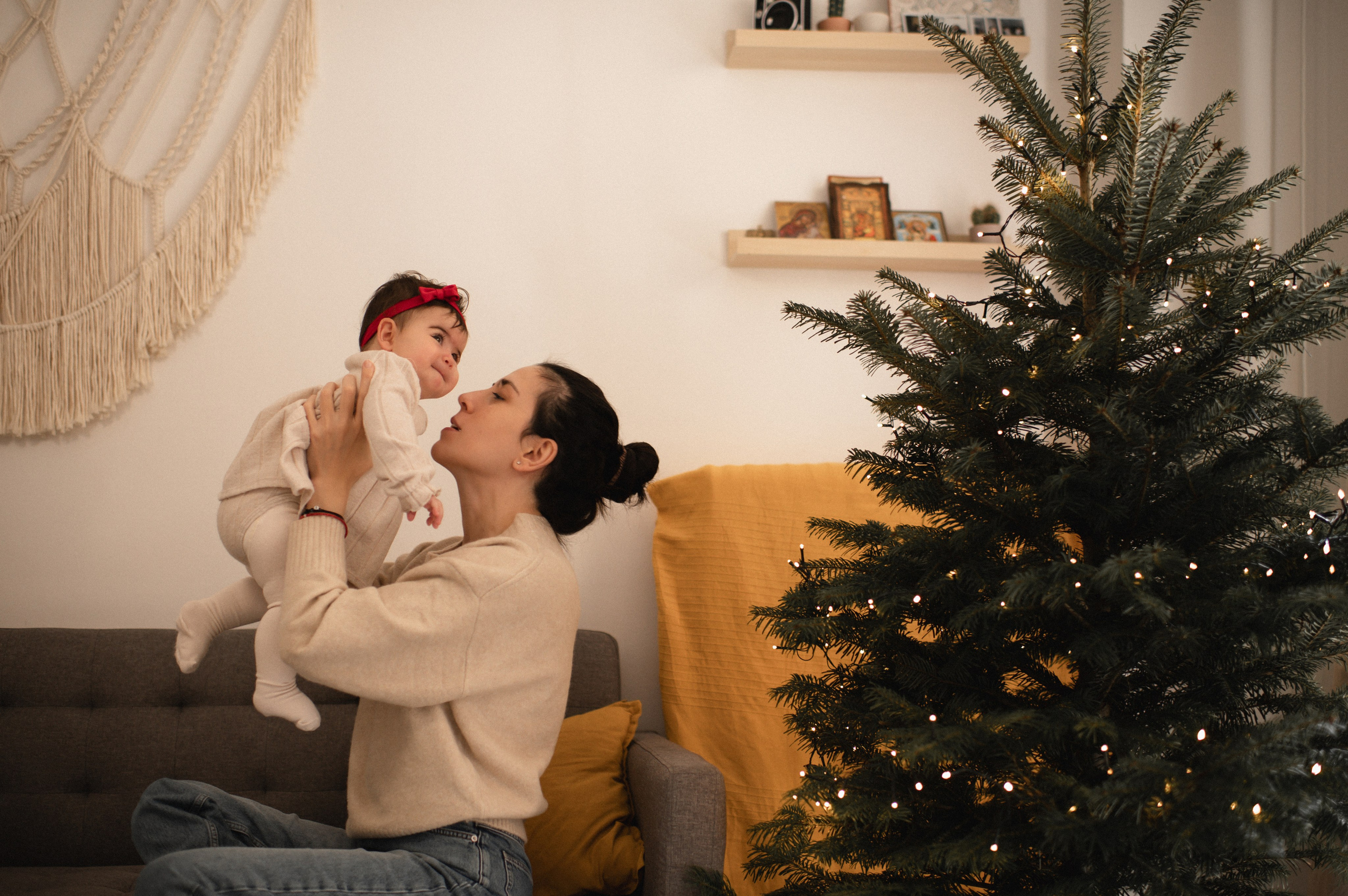 First Christmas. Семейная, детская, портретная и предметная фотосъемка в Салониках