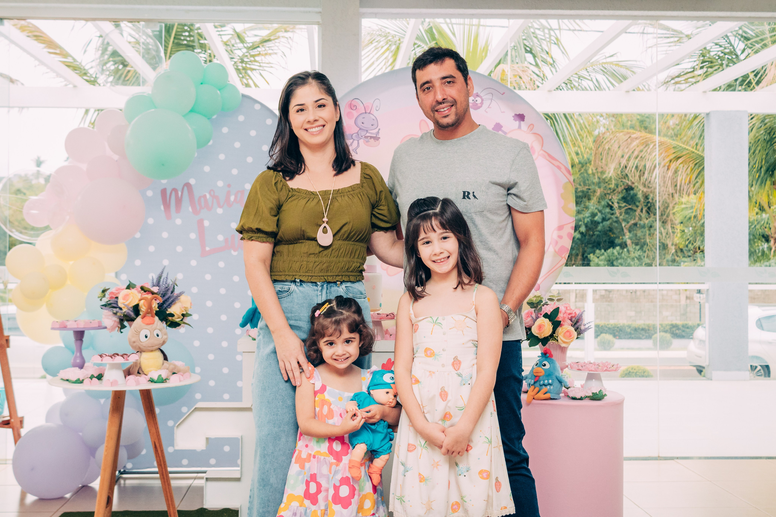 Maria Luiza — Aniversário 3 anos. Principal