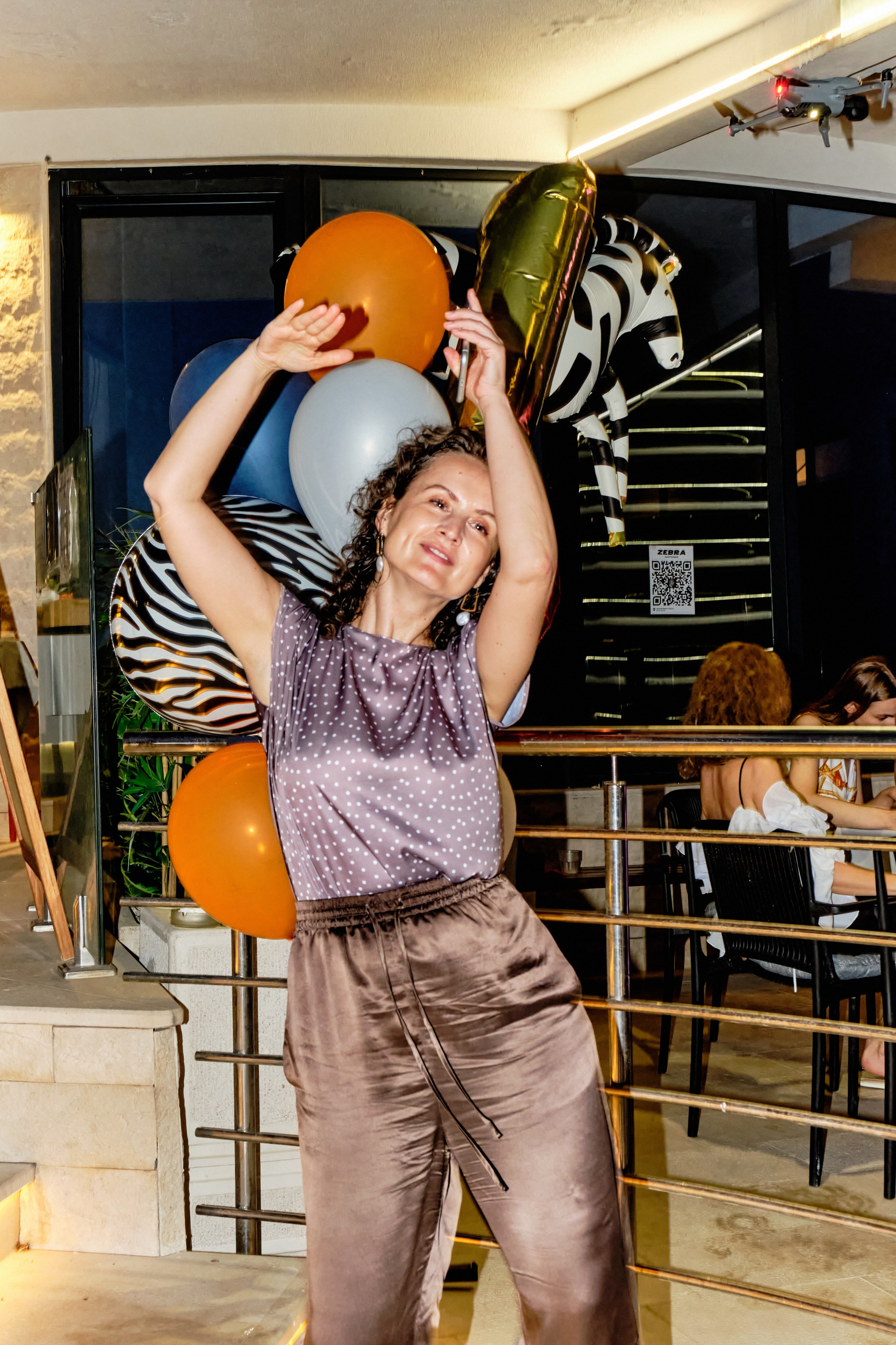 Photo report from the Zebra Restaurant’s birthday celebration. Becici, Montenegro. Photographer, photo artist Alena Novgorodtseva