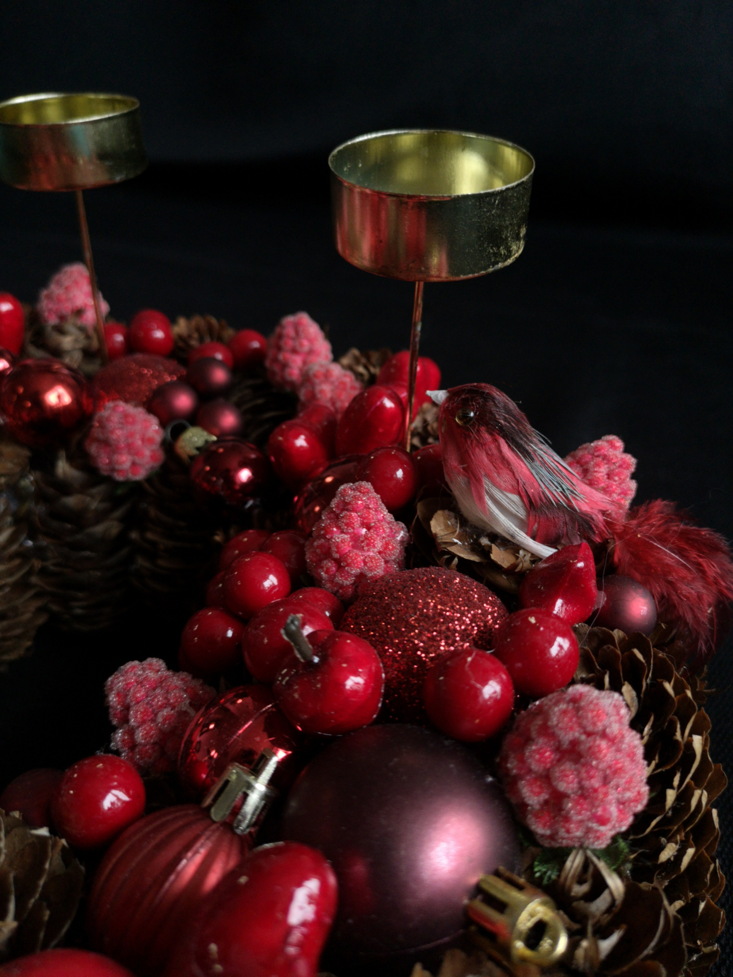 Adventes vainadziņi. Event design, decoration, floristry, gift, Irina Novika, Riga, Latvia