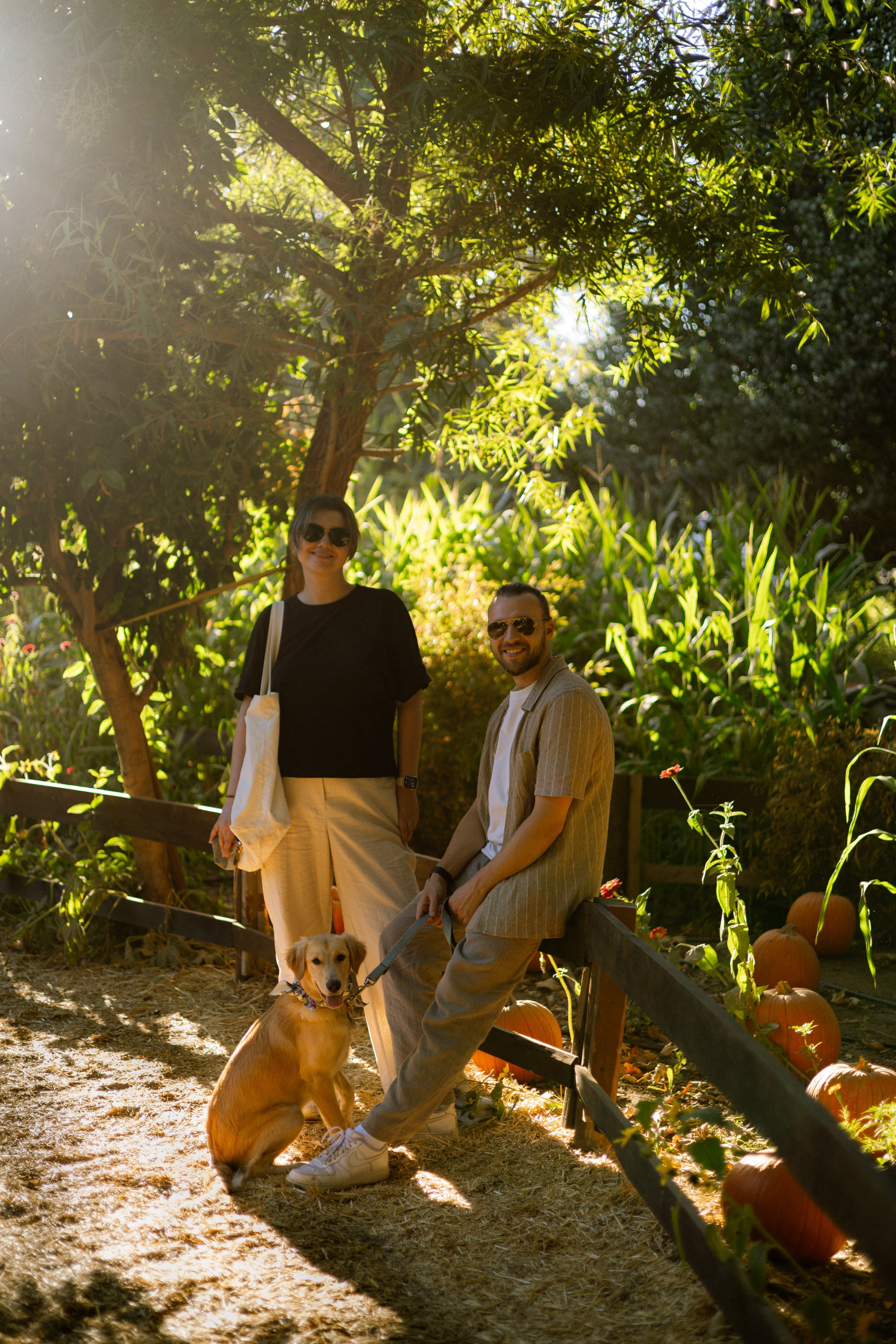 Julia, Sergey & Tessa at the Pumpkin Patch. Photographer in Los Angeles. Julia Ishmuratova