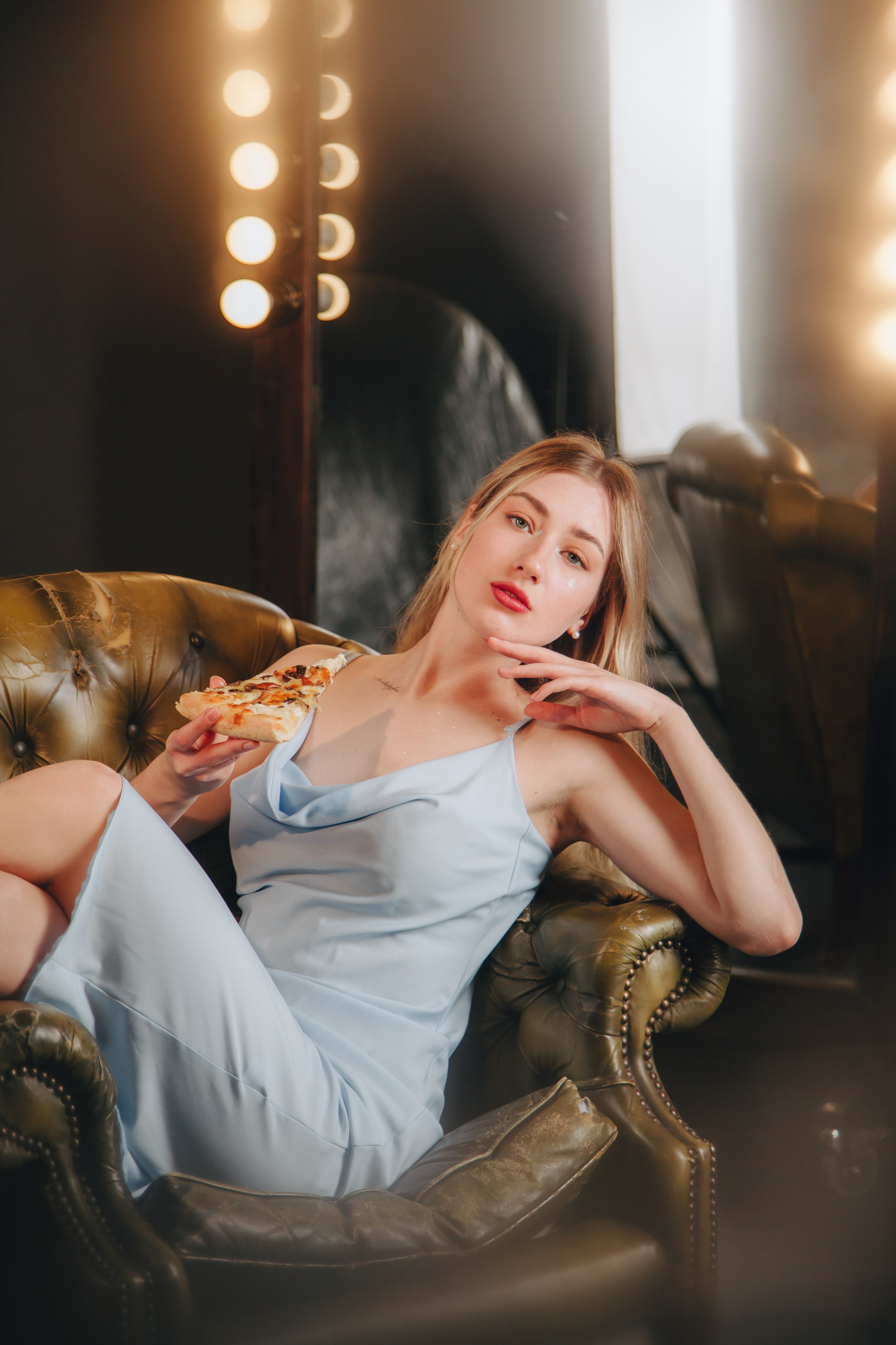 Pizza&Glam | Photoshoot for Domino’s Pizza. Photographer in Los Angeles. Julia Ishmuratova