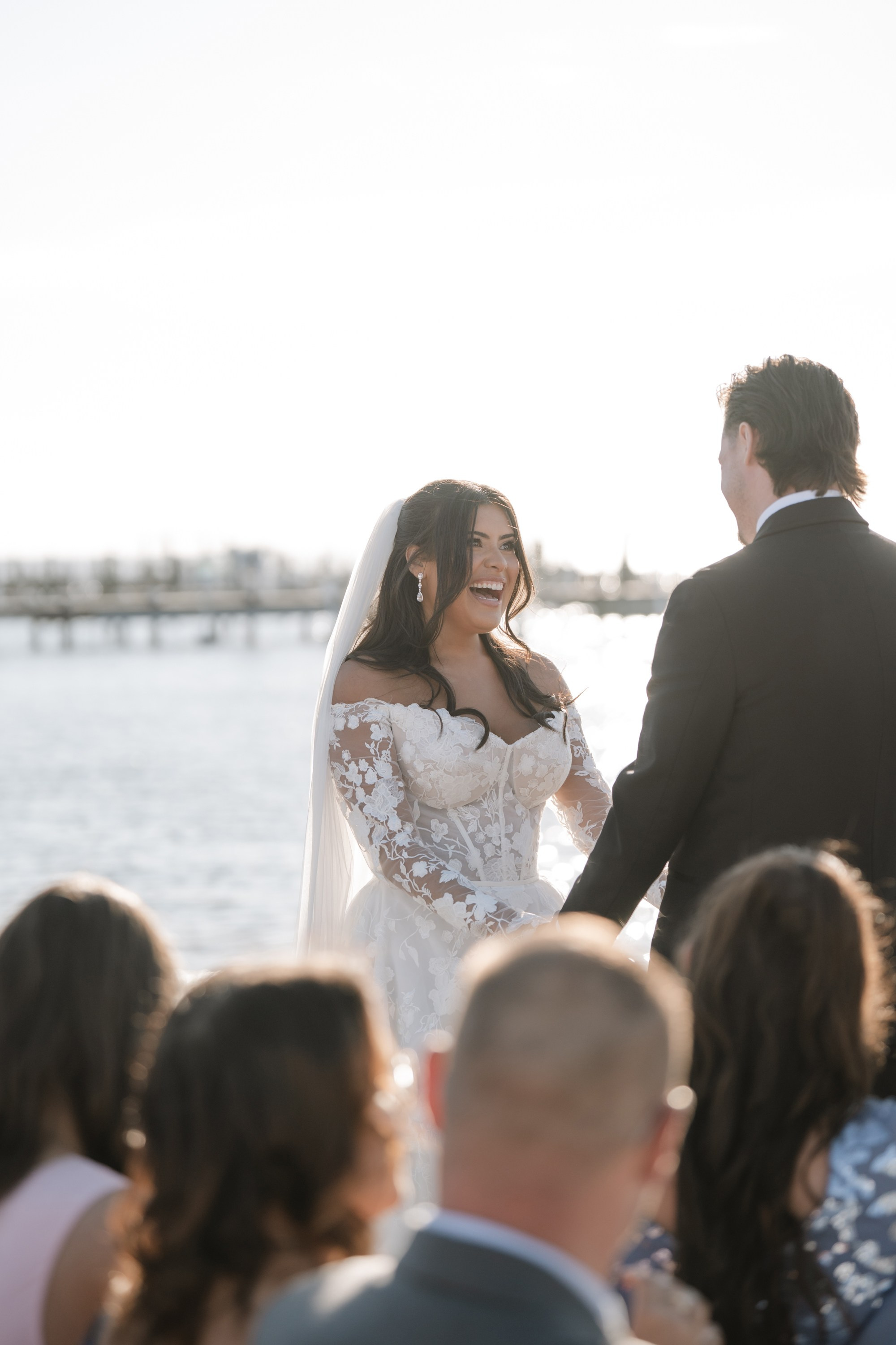Christina and Ryan’s wedding. Long Beach Island, NJ. Portrait and wedding photographer in New York