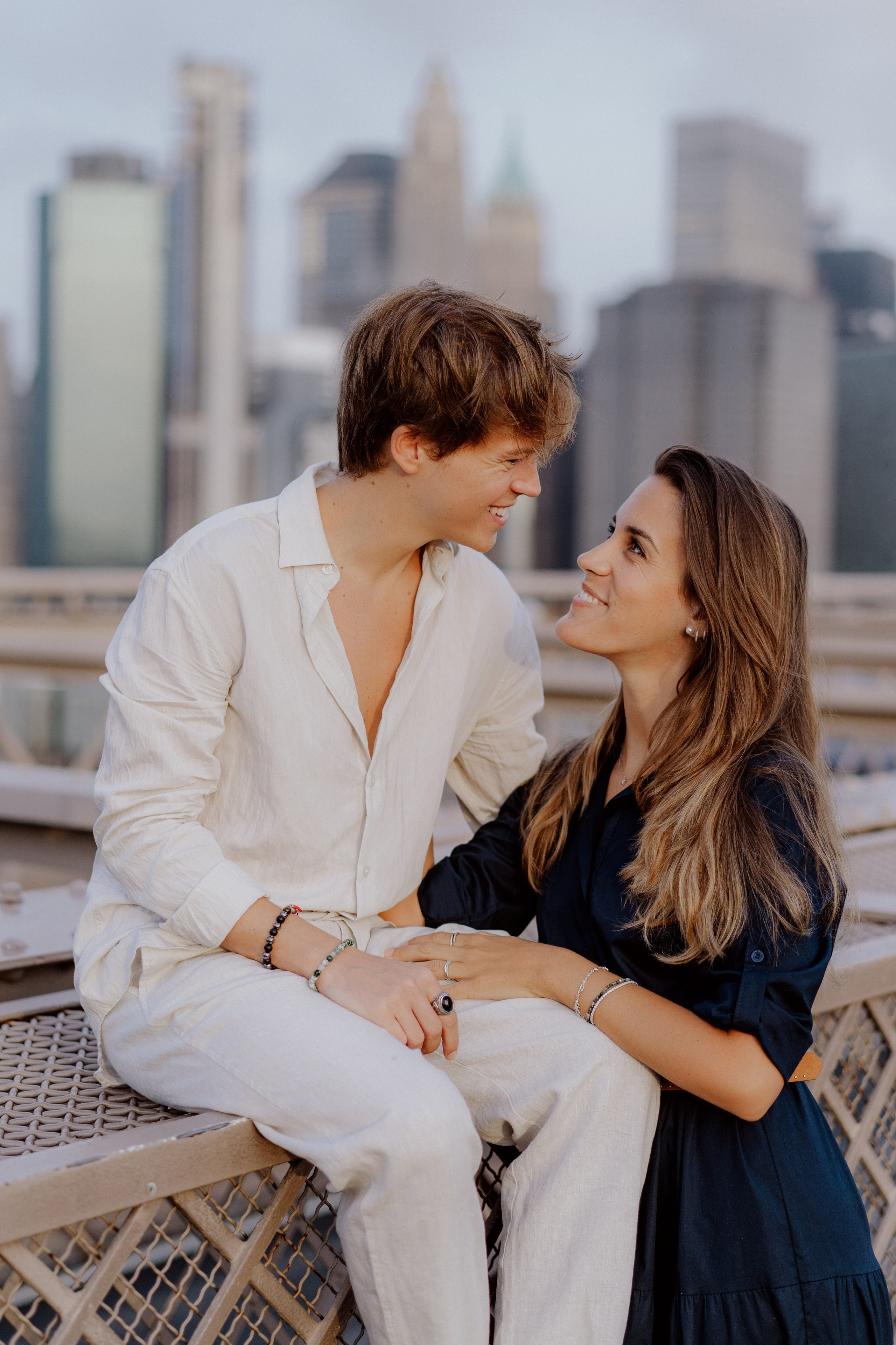 Photoshoot for a couple in New York City. M Atelier | Art Portraits