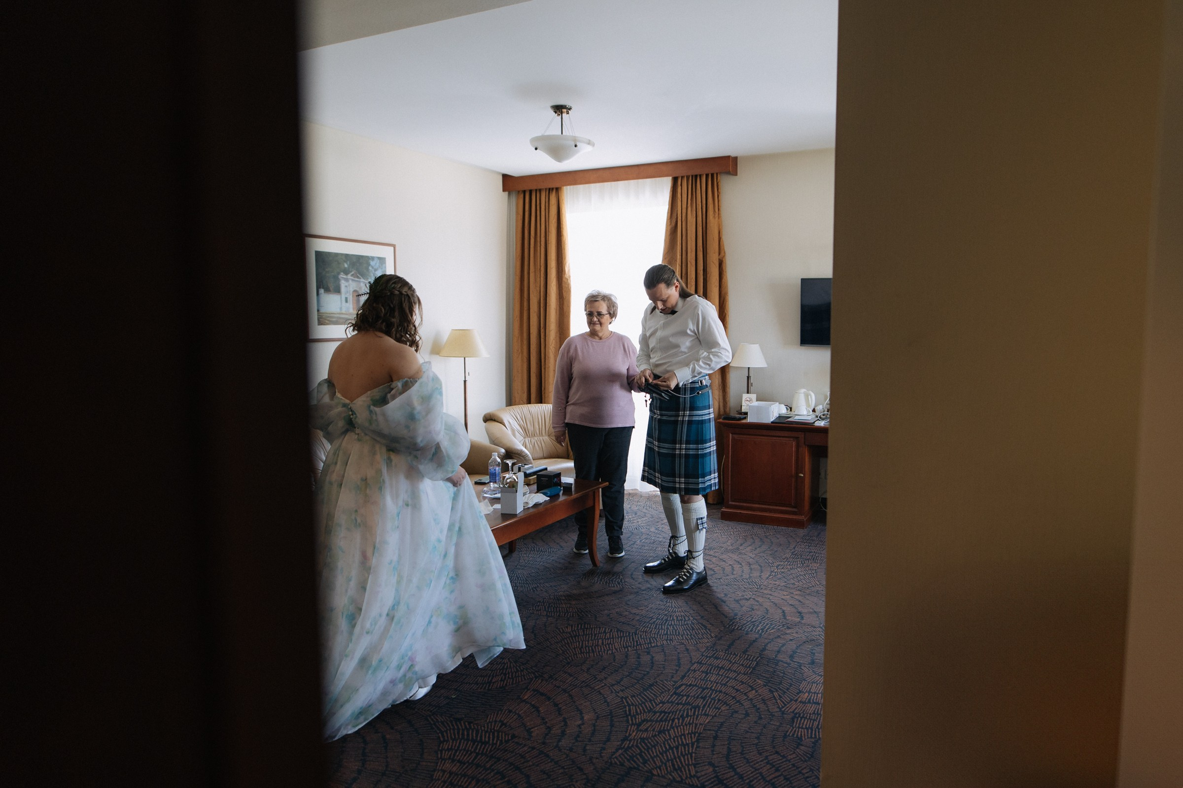 Vestuvinė fotosesija Kaune