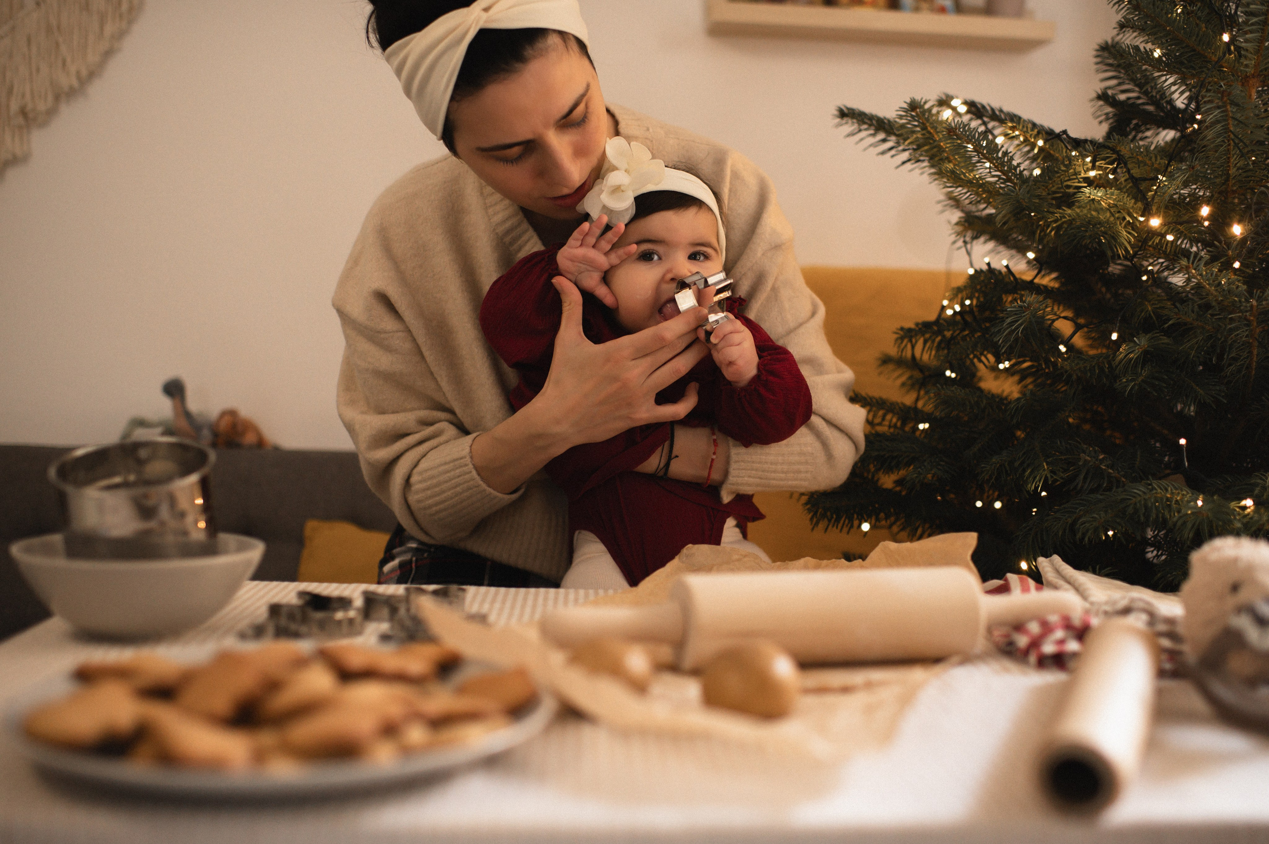 First Christmas. Семейная, детская, портретная и предметная фотосъемка в Салониках