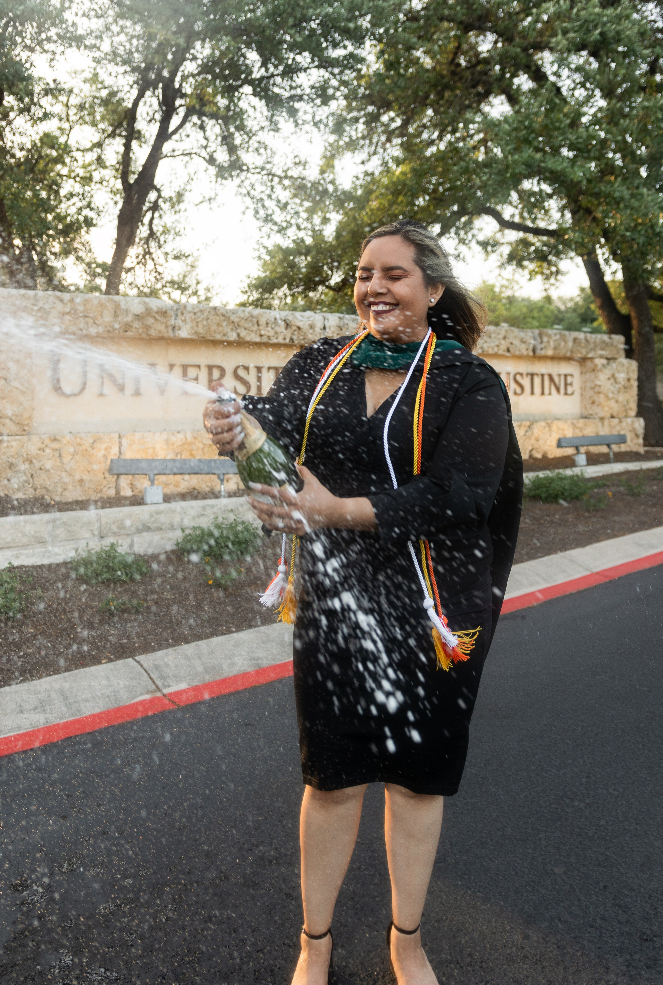 Rita’s senior photoshoot at St. Augustine University