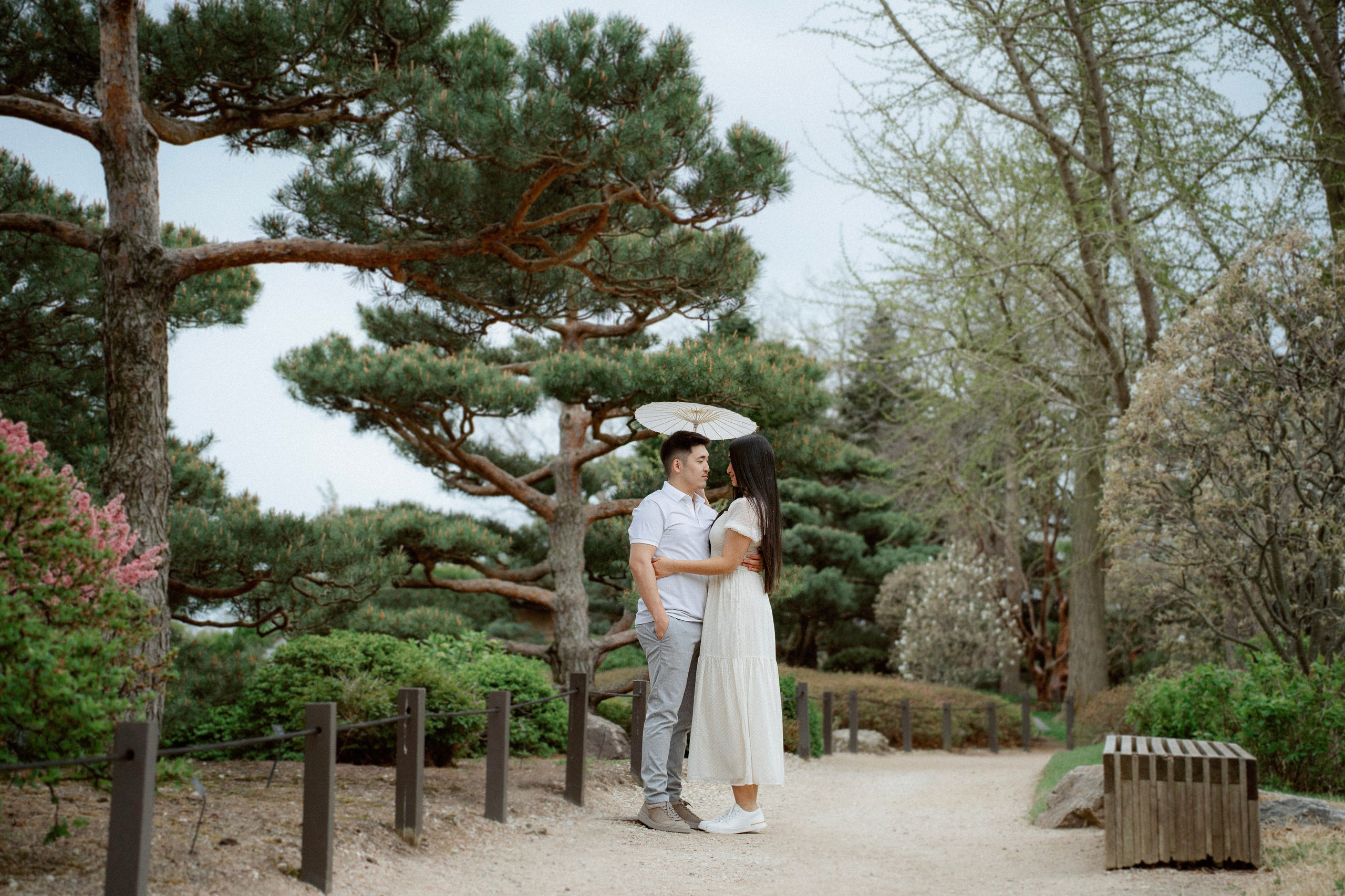 Couple Photography | Chicago Botanic Garden. Main