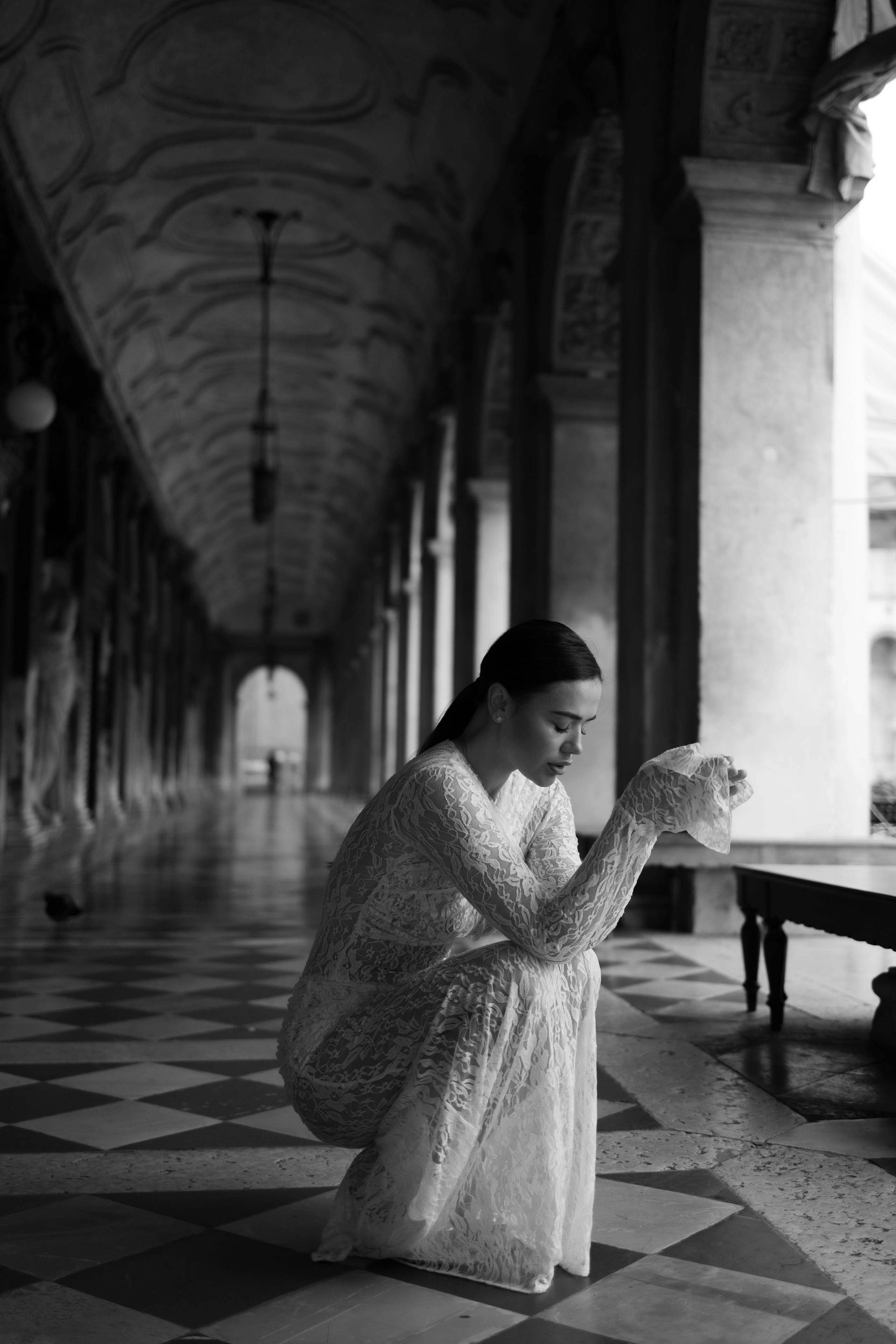 Marina. Фотограф в Венеции