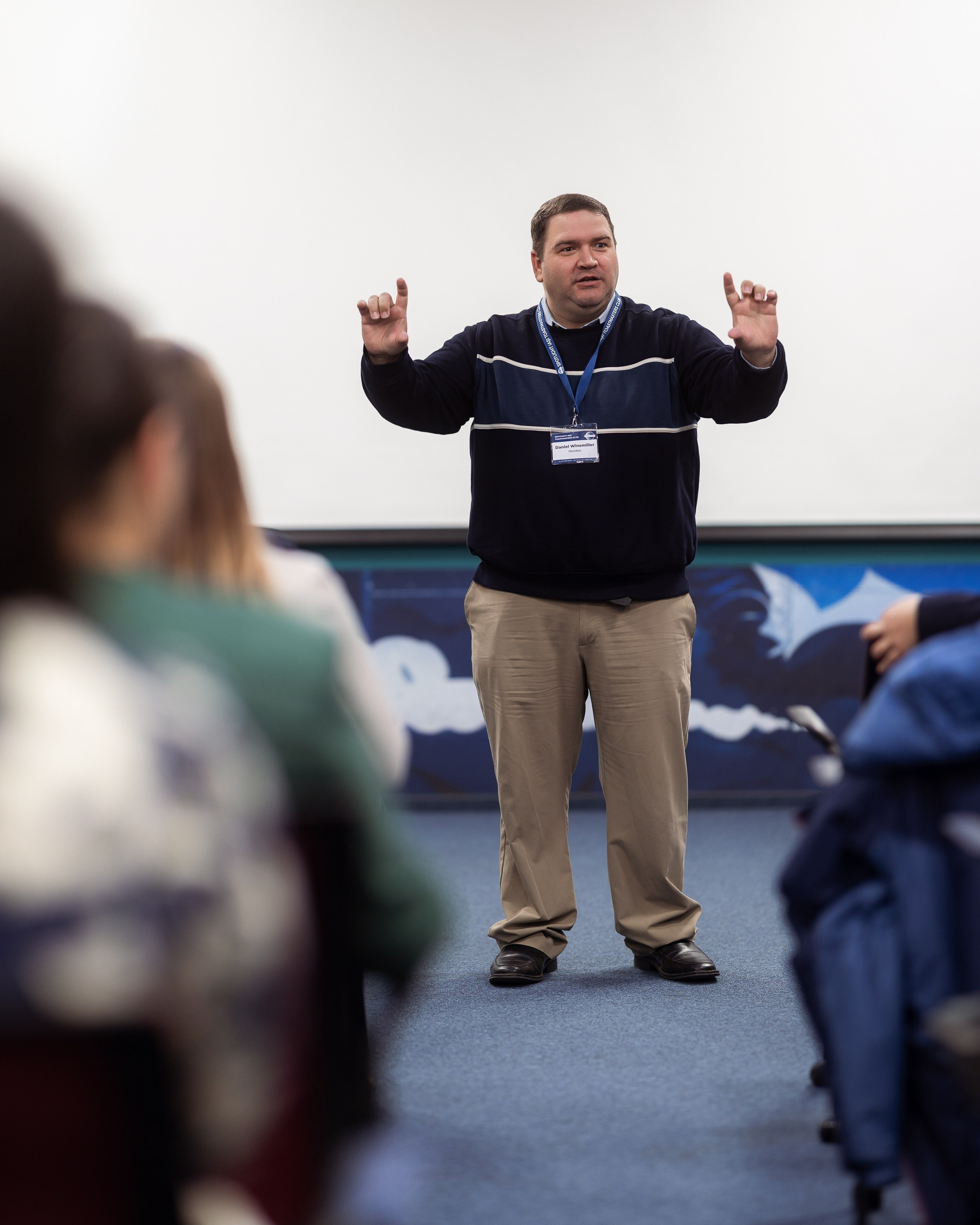 Toastmasters. Marius Ciocan