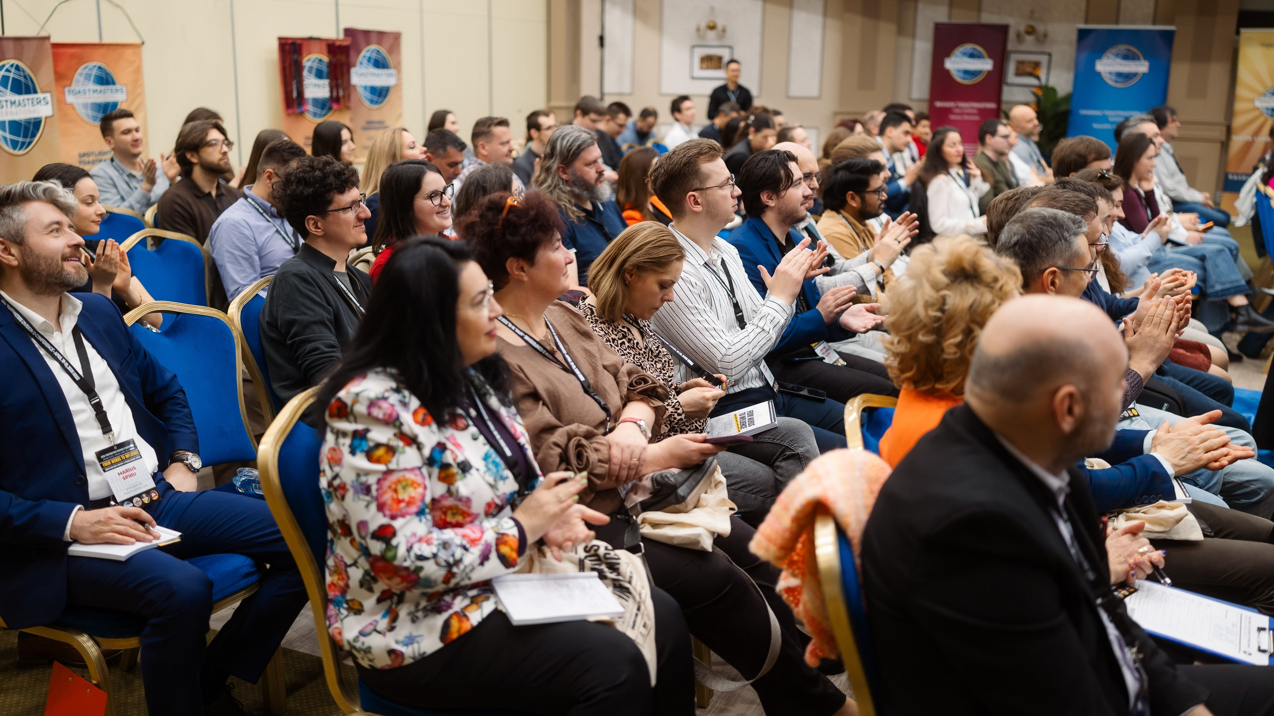 Toastmasters Conference. Marius Ciocan