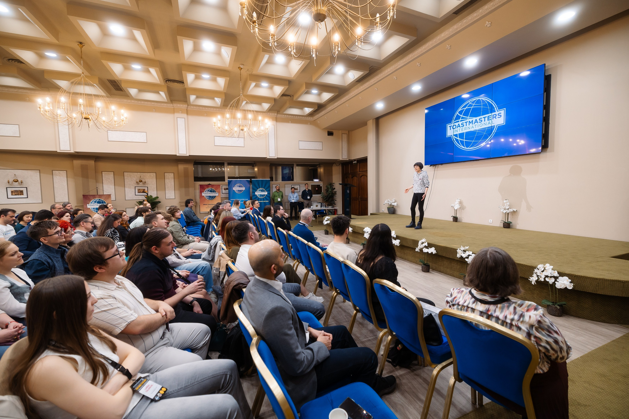 Toastmasters Conference. Marius Ciocan