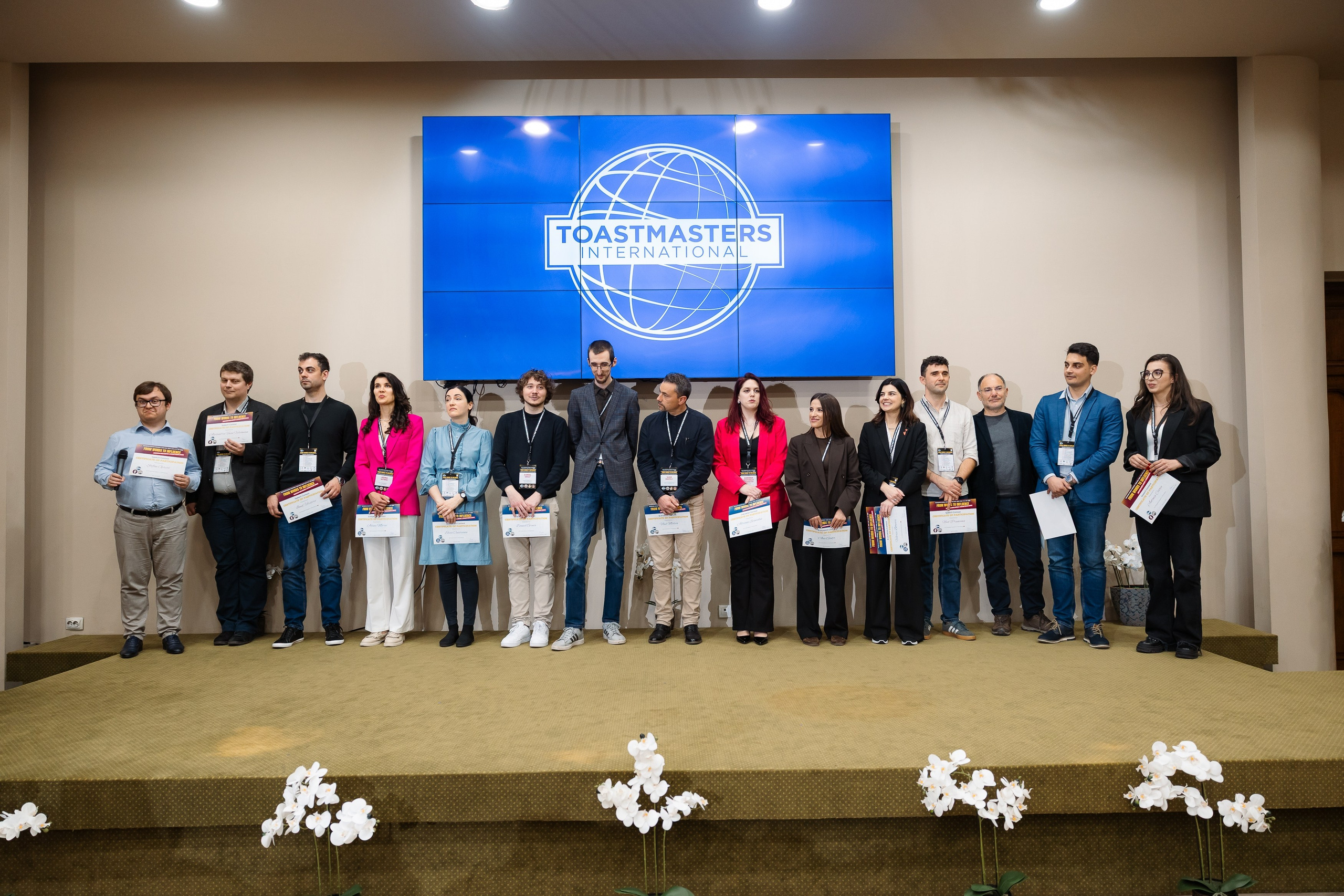 Toastmasters Conference. Marius Ciocan