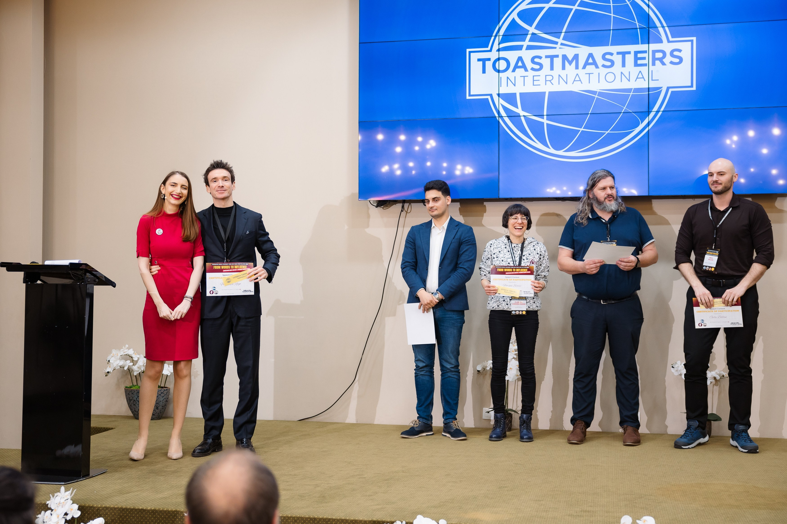 Toastmasters Conference. Marius Ciocan