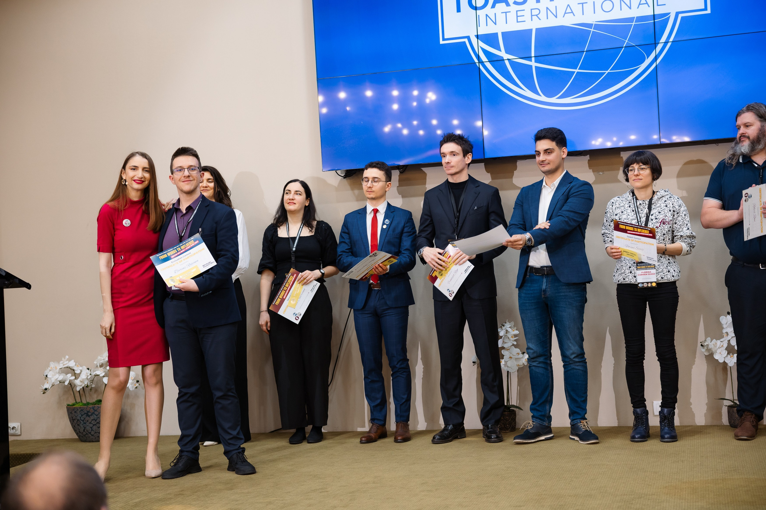 Toastmasters Conference. Marius Ciocan