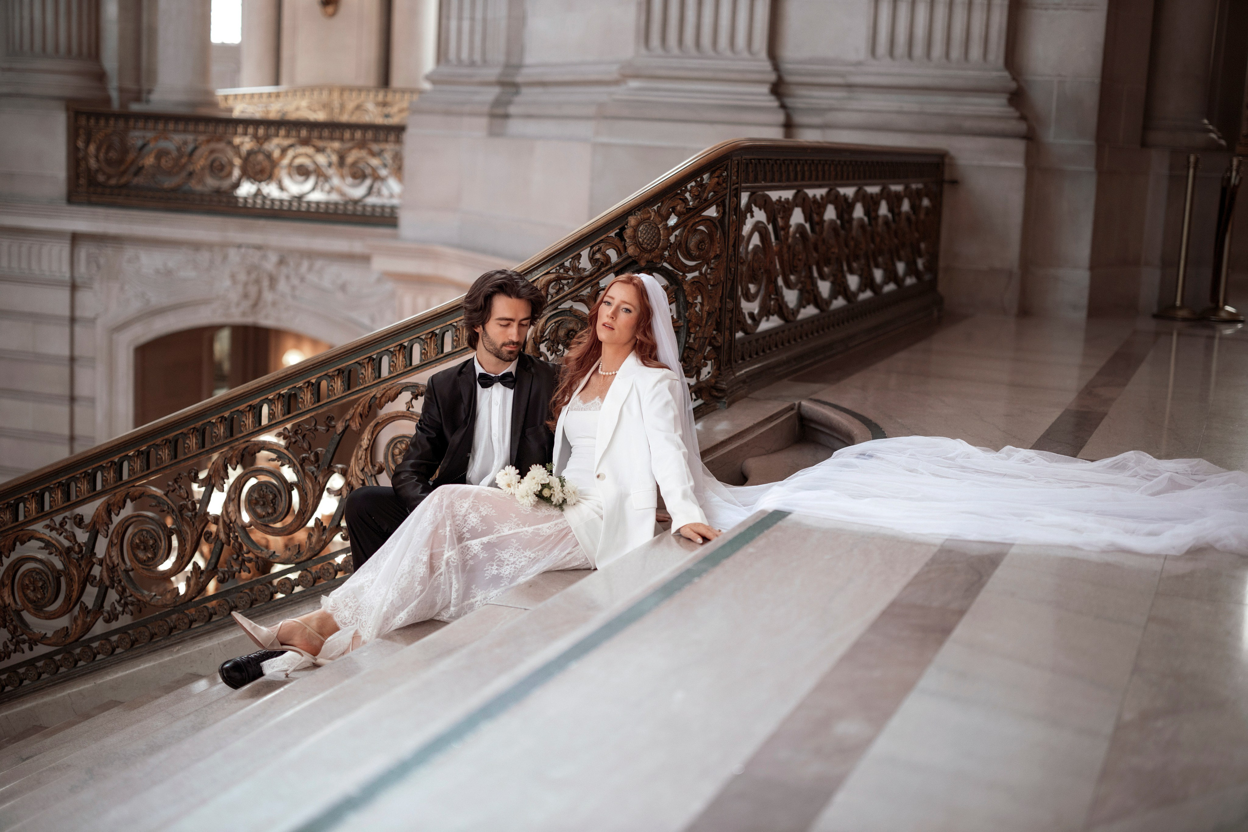 San Francisco City hall. Bay Area Photographer: family, maternity, love story, wedding